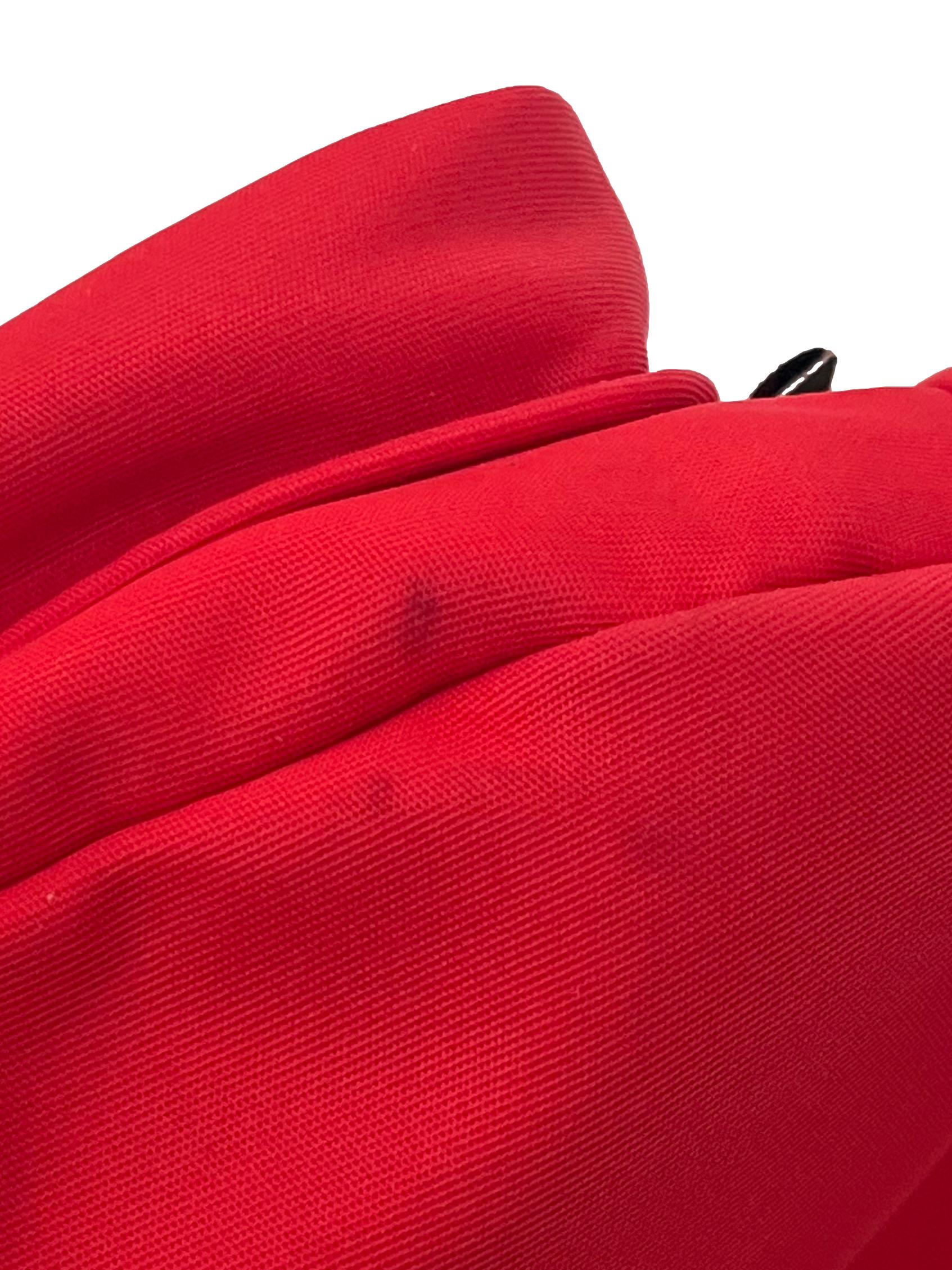 Red Logo Belt Bag