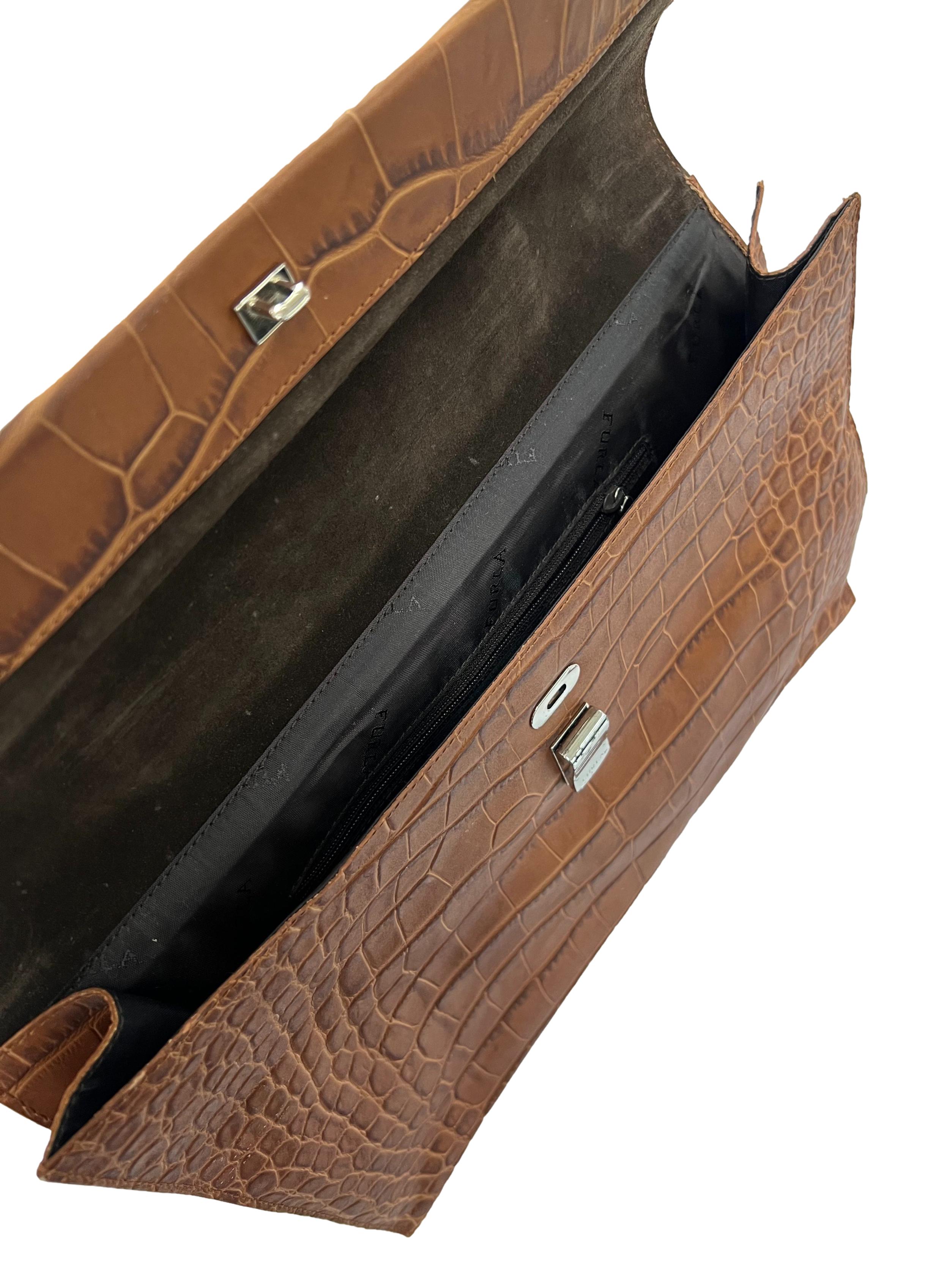 Brown Furla Shoulder Bag
