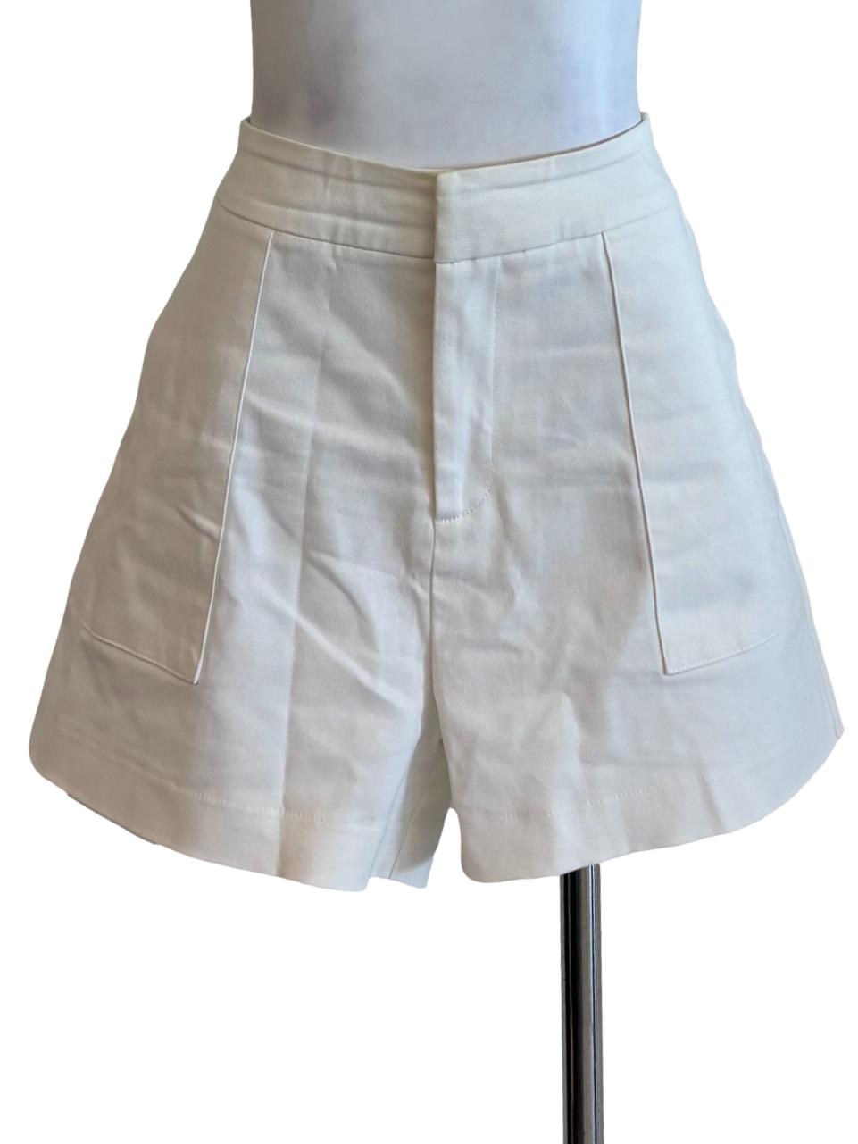 Off White Wide Shorts