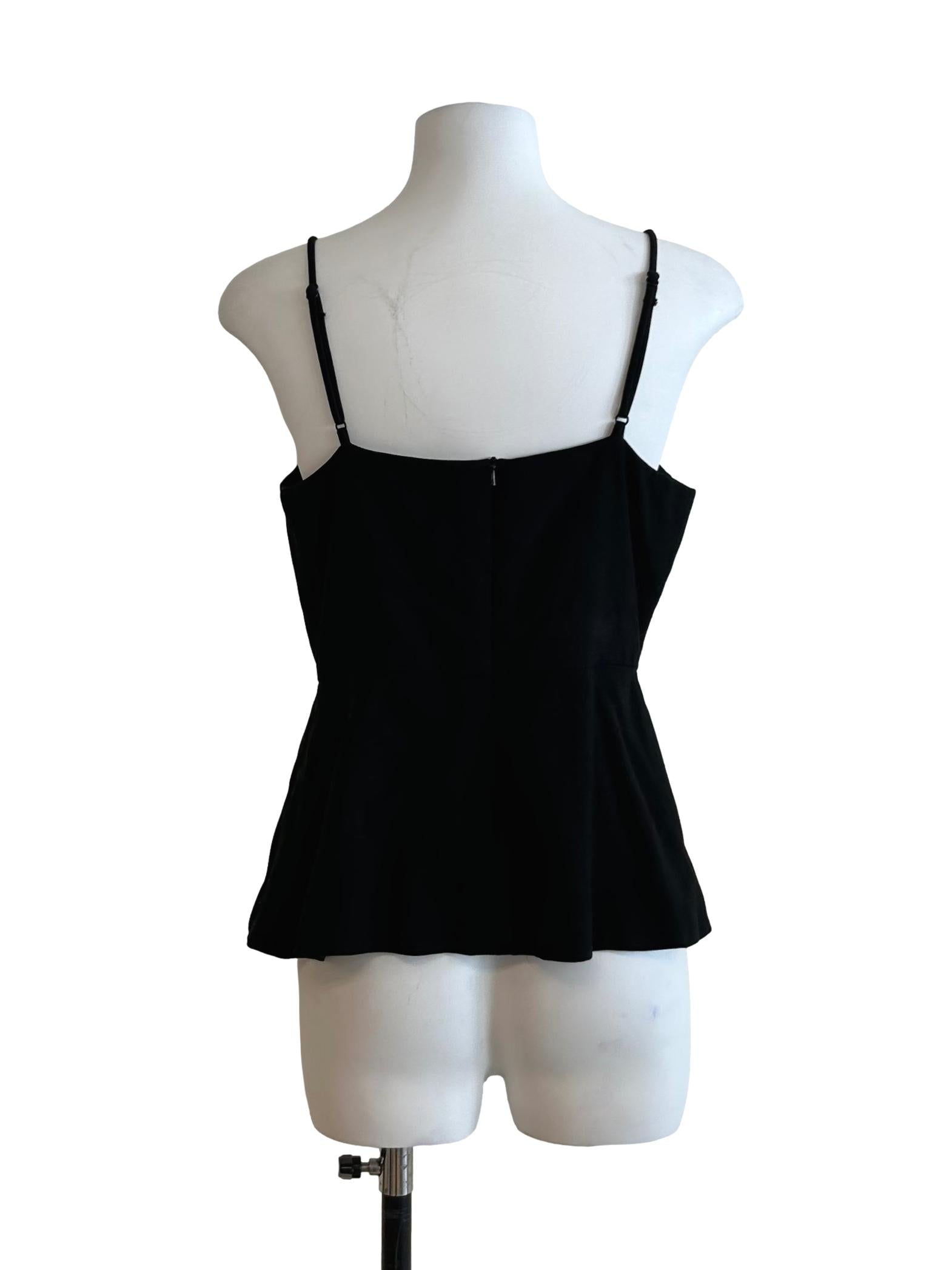 Jet Black Cami Top