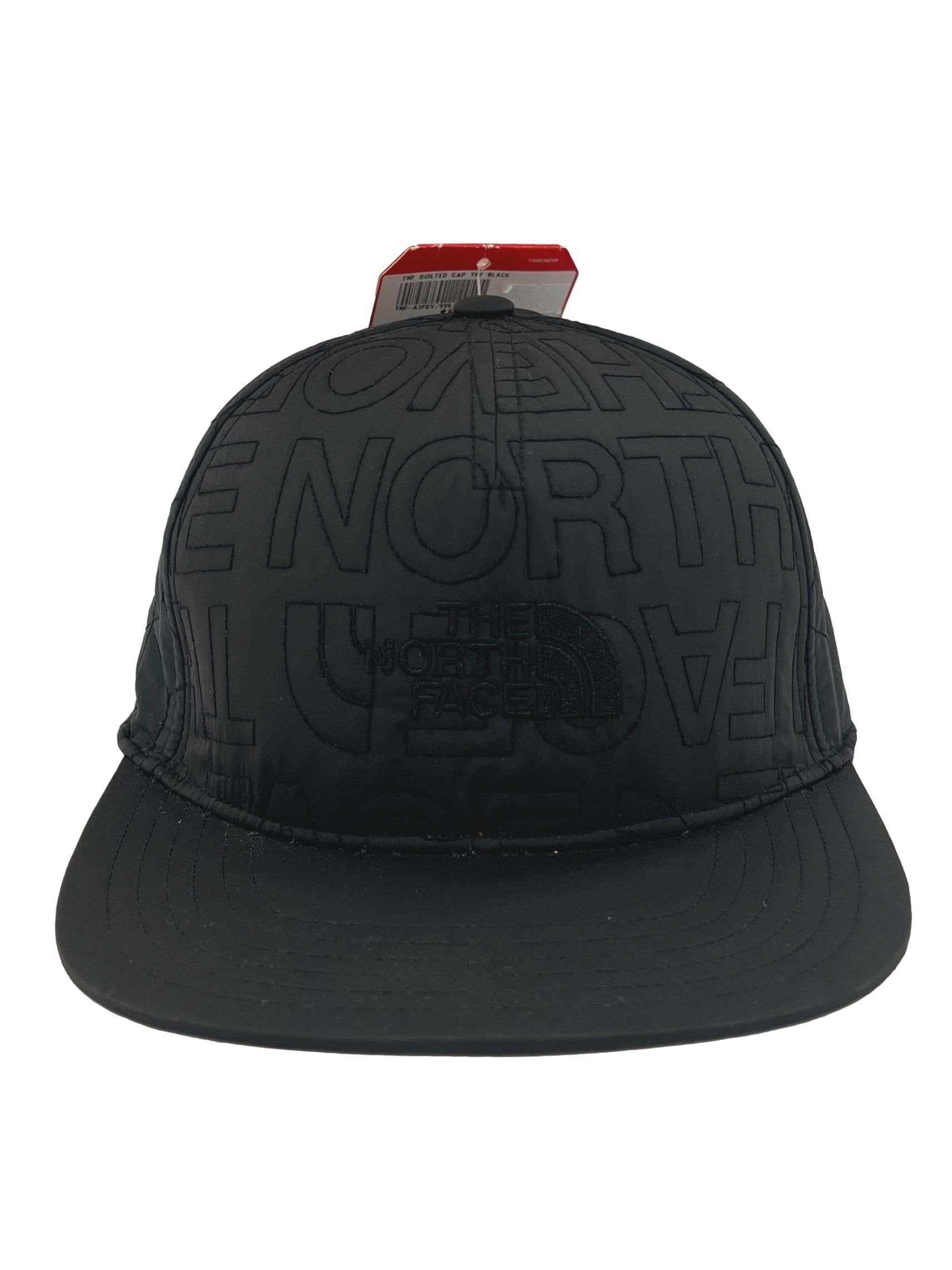 Black Quilted Cap