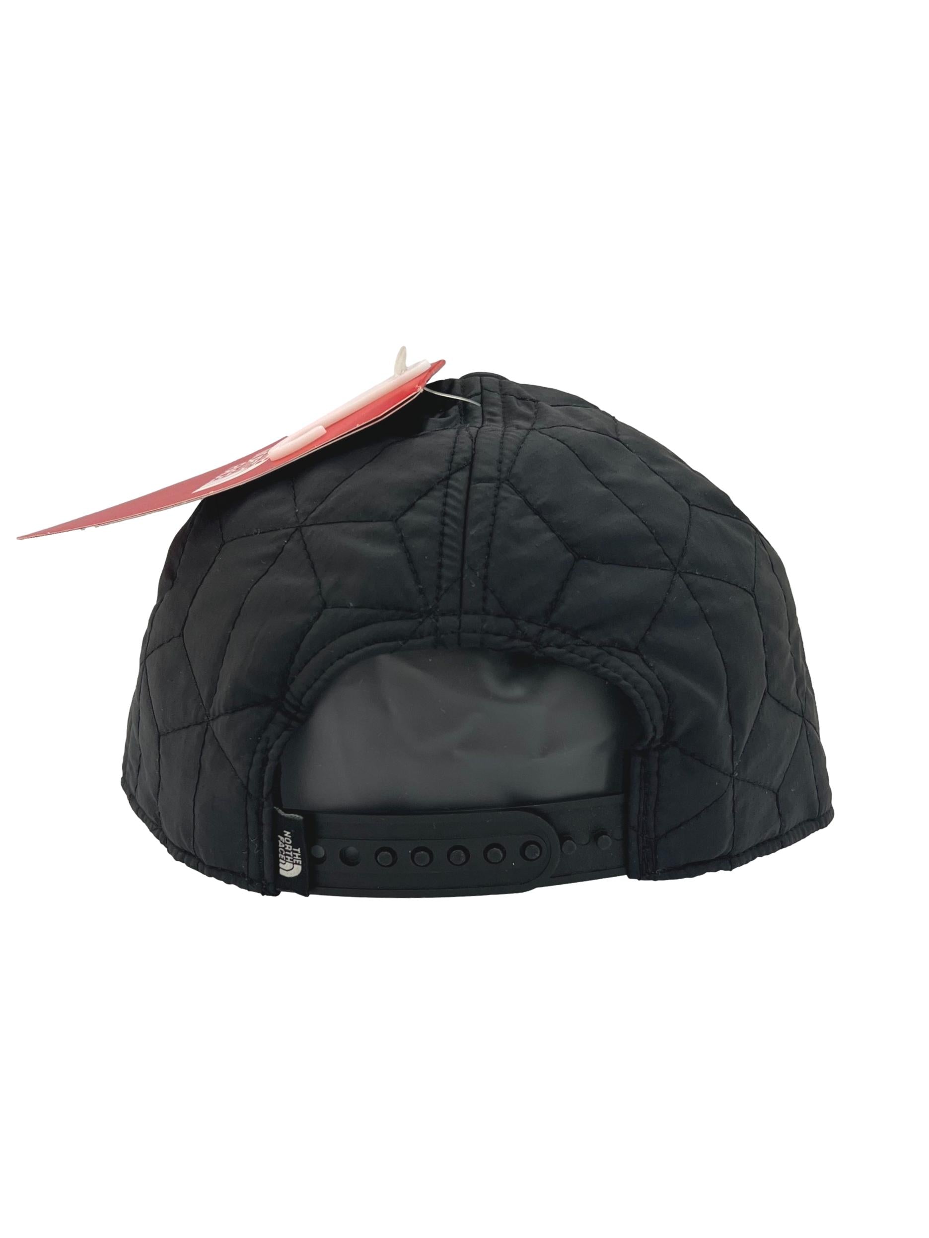 Black Quilted Cap
