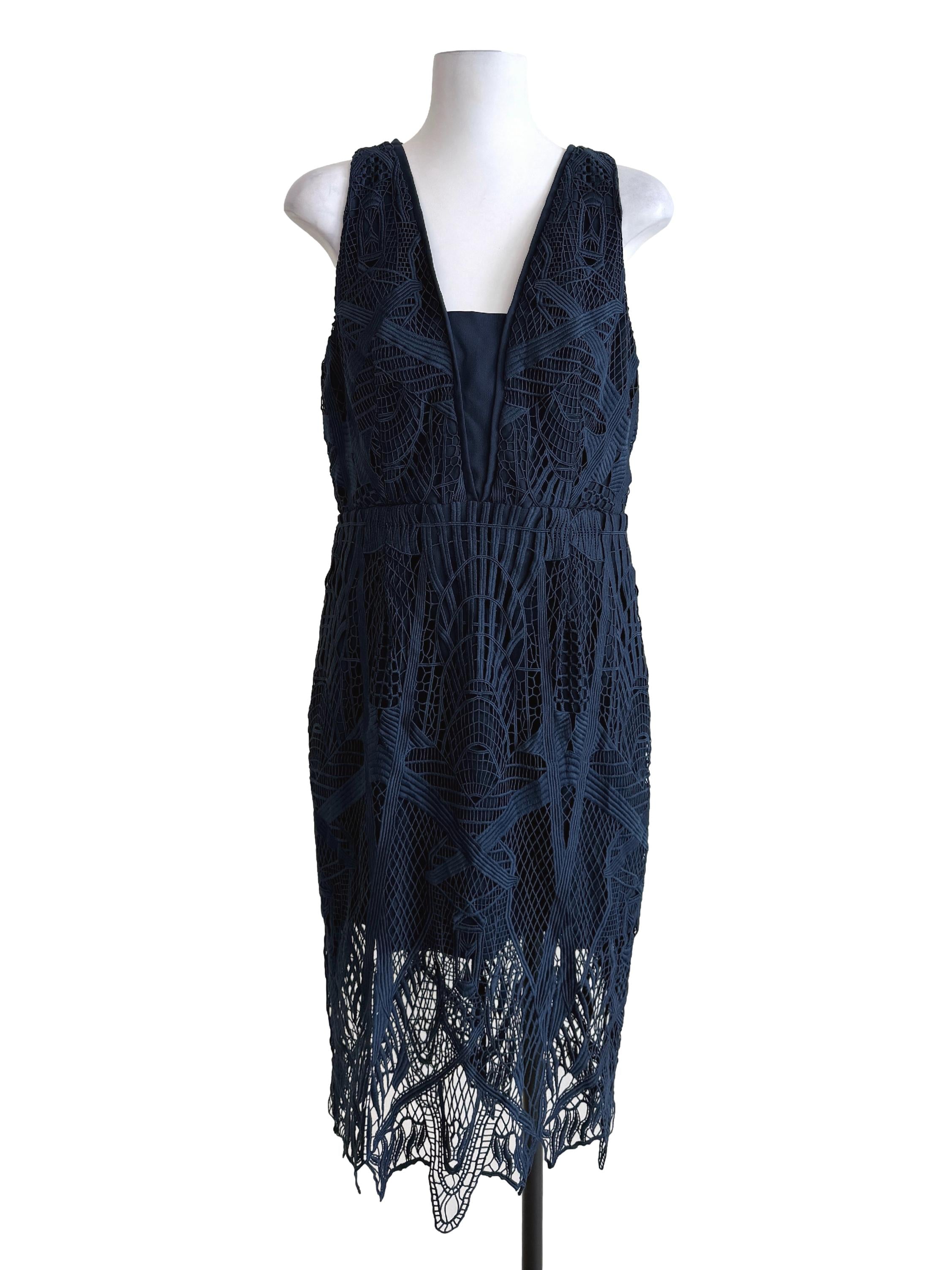 Berry Blue Sheath Dress