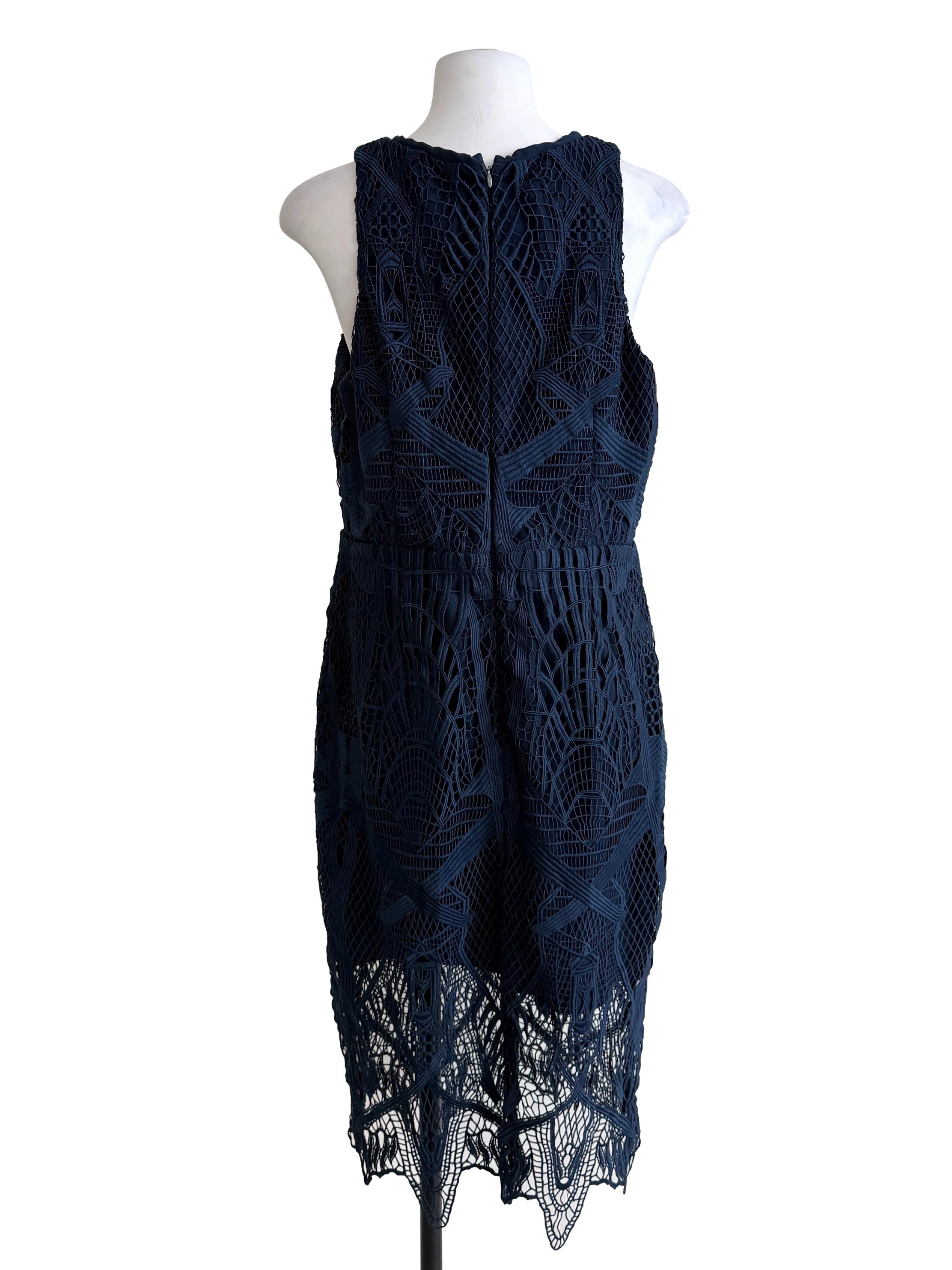 Berry Blue Sheath Dress