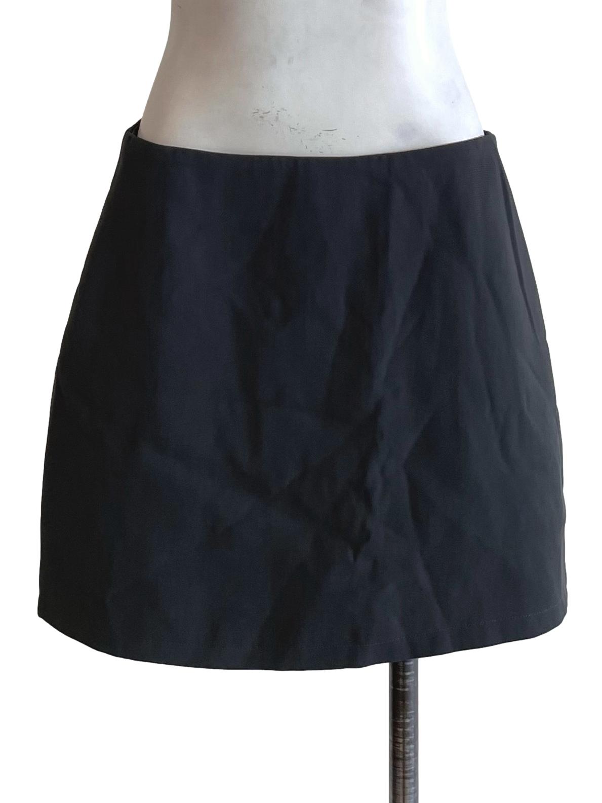 Warm Ash A-Line Mini Skirt