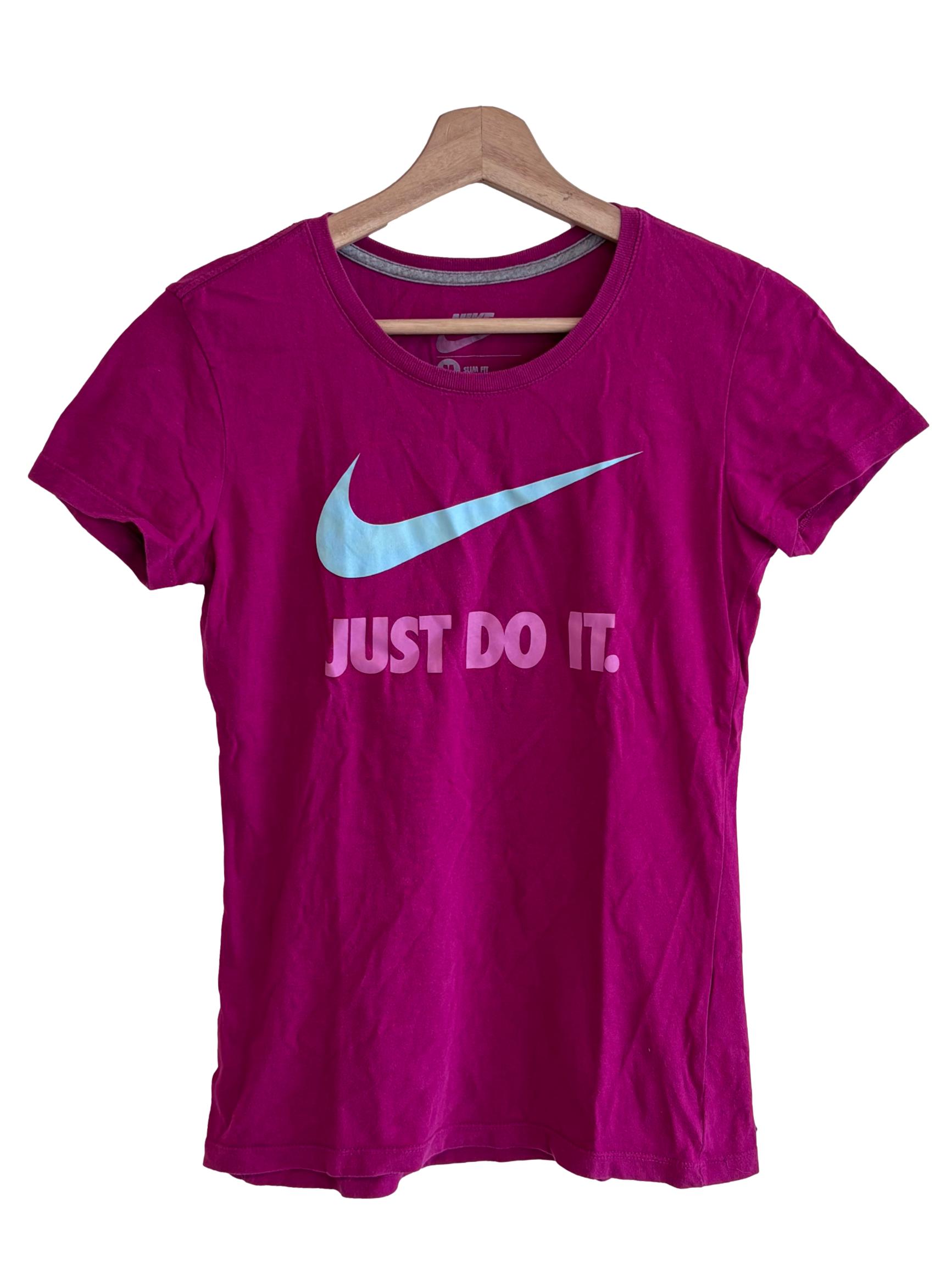 Magenta Pink Slim Fit Tee