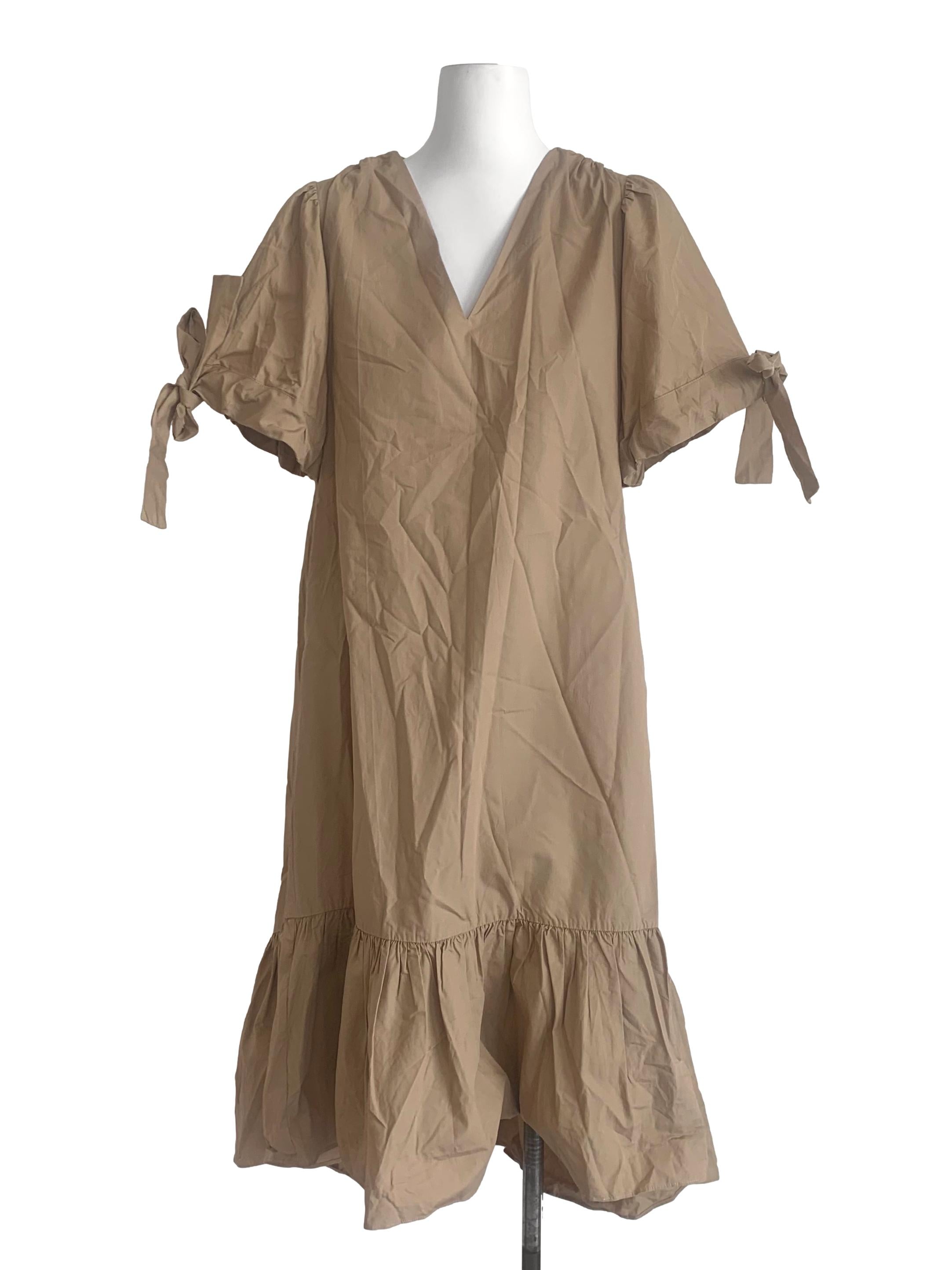 Tortilla Brown Trapezoid Dress LB