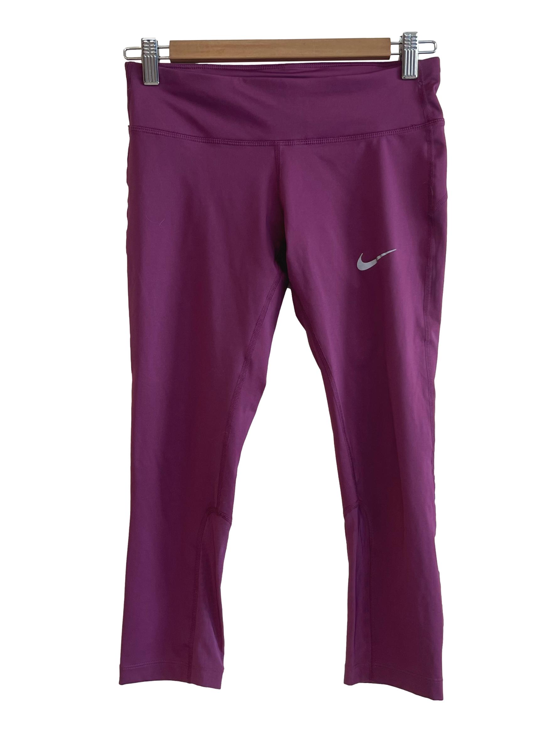 Purple Plain Tights