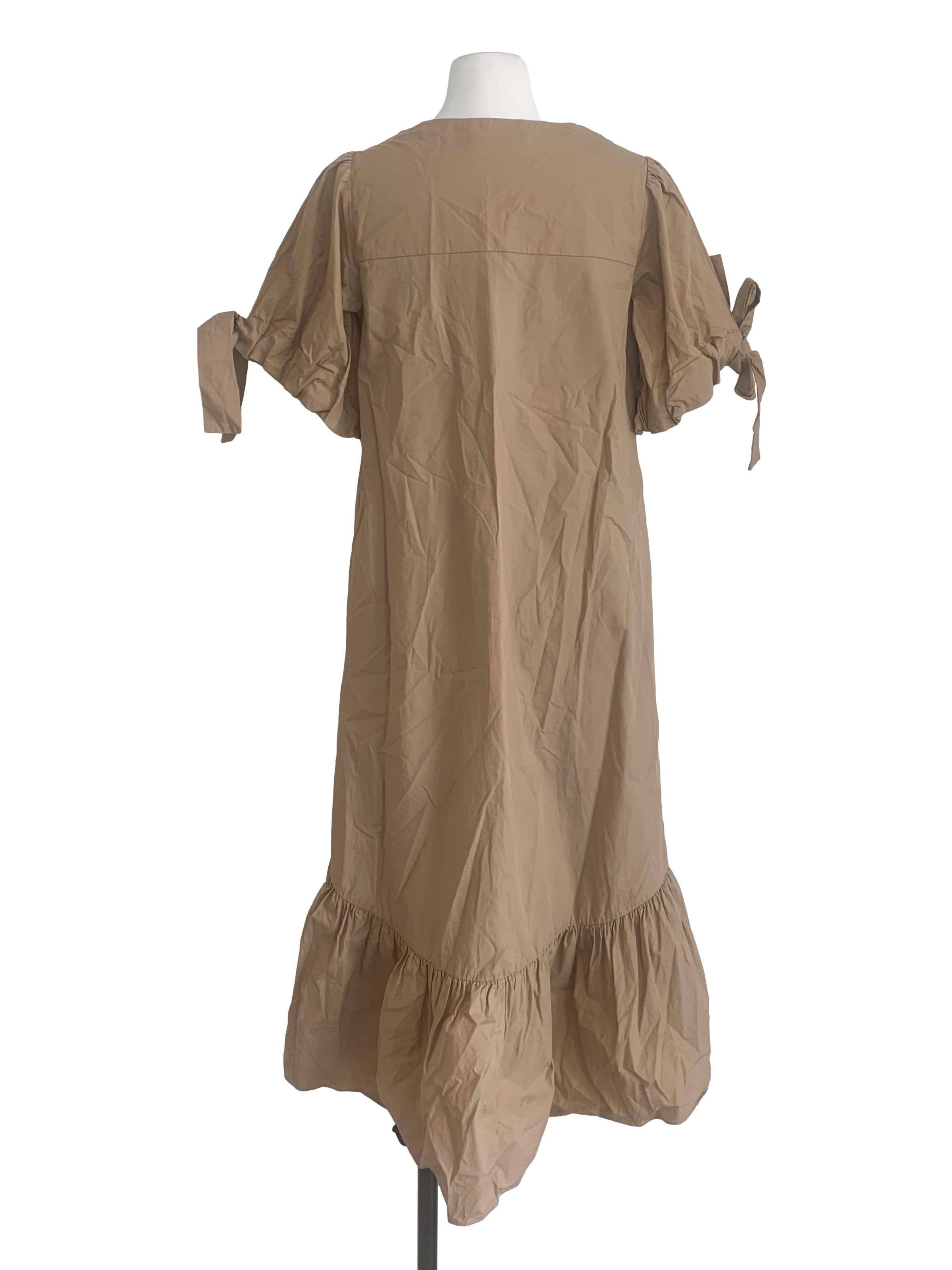 Tortilla Brown Trapezoid Dress LB