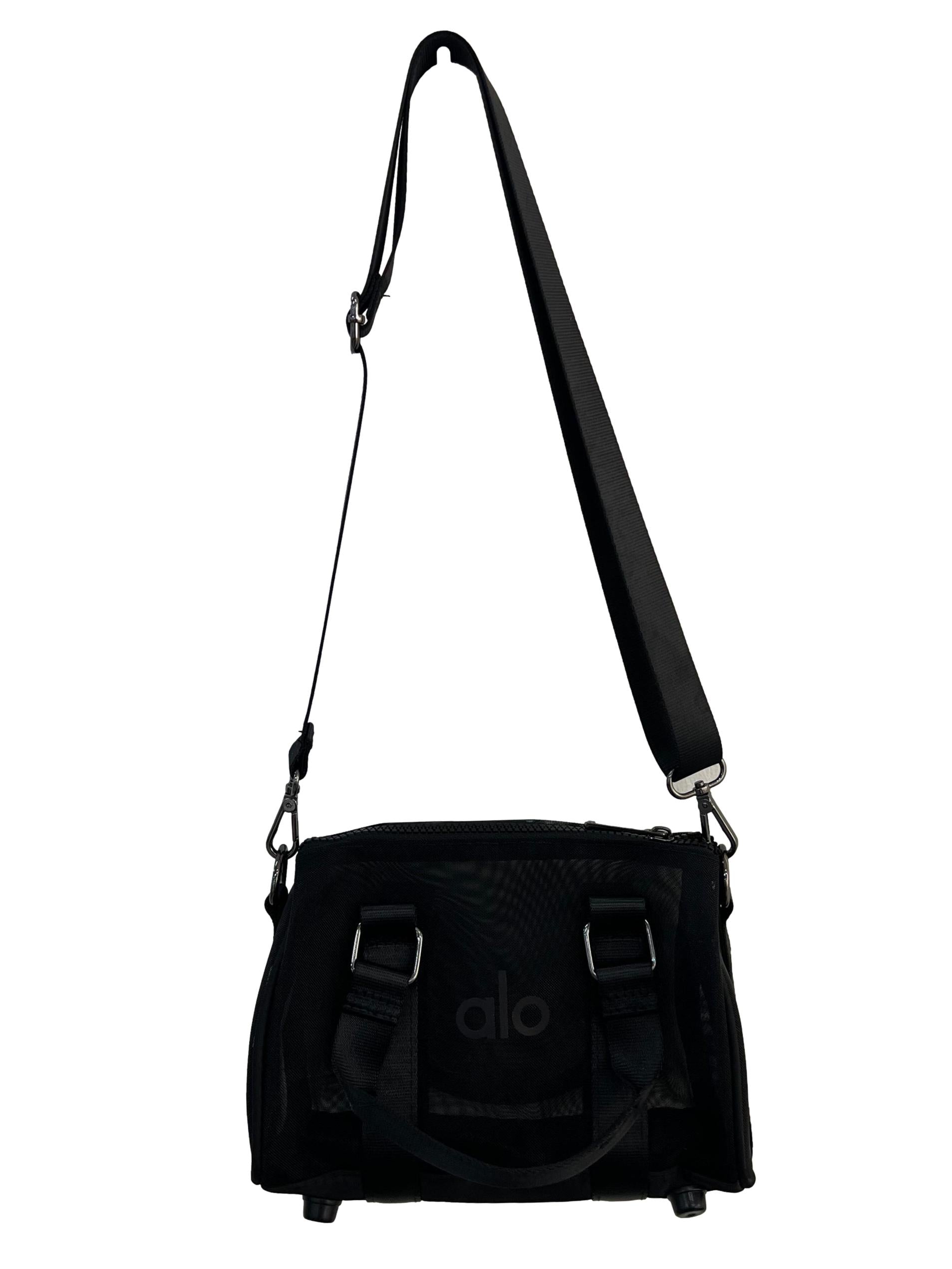 Black Mini Sheer Duffle