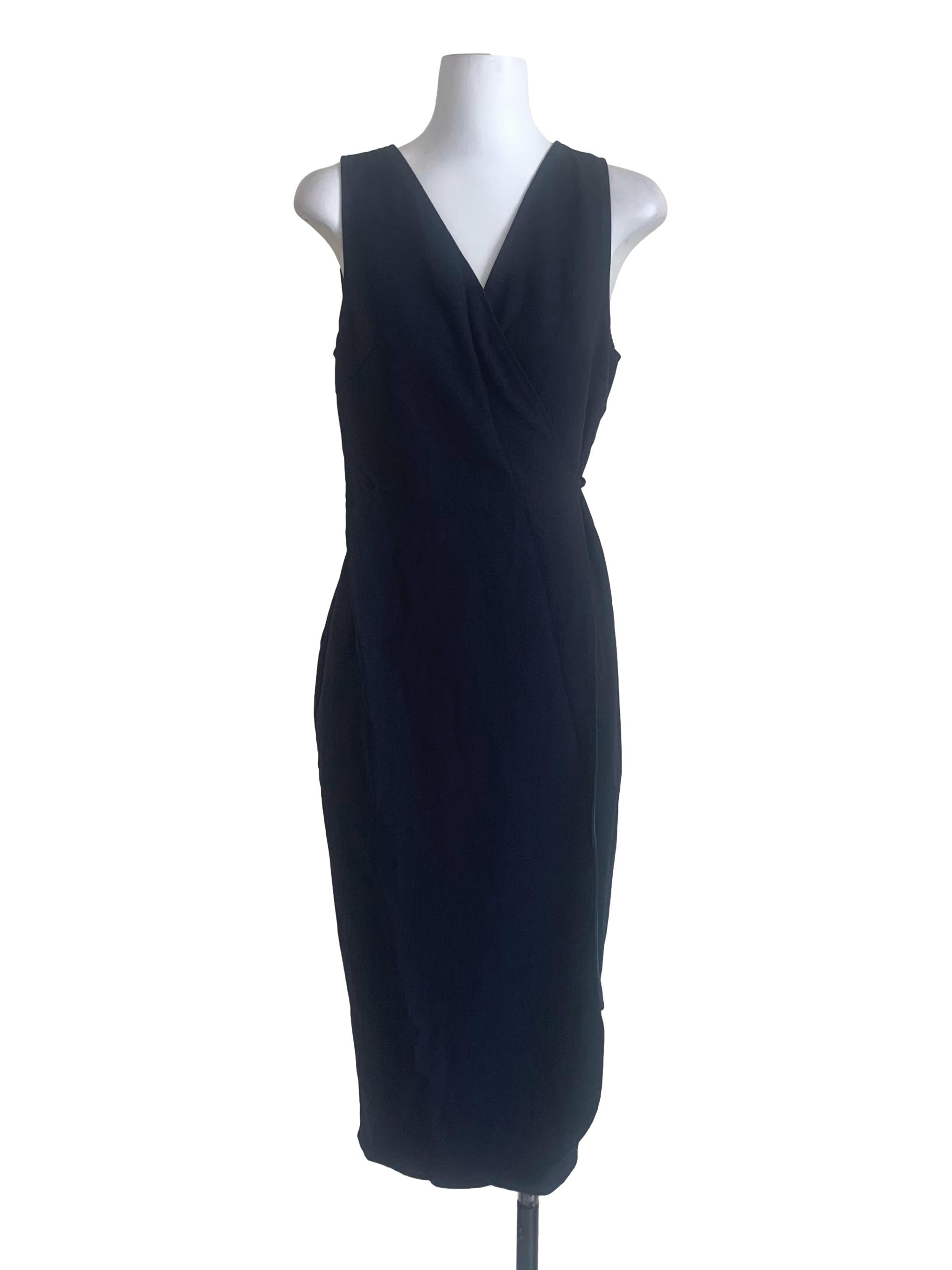 Berry Blue Wrap Dress
