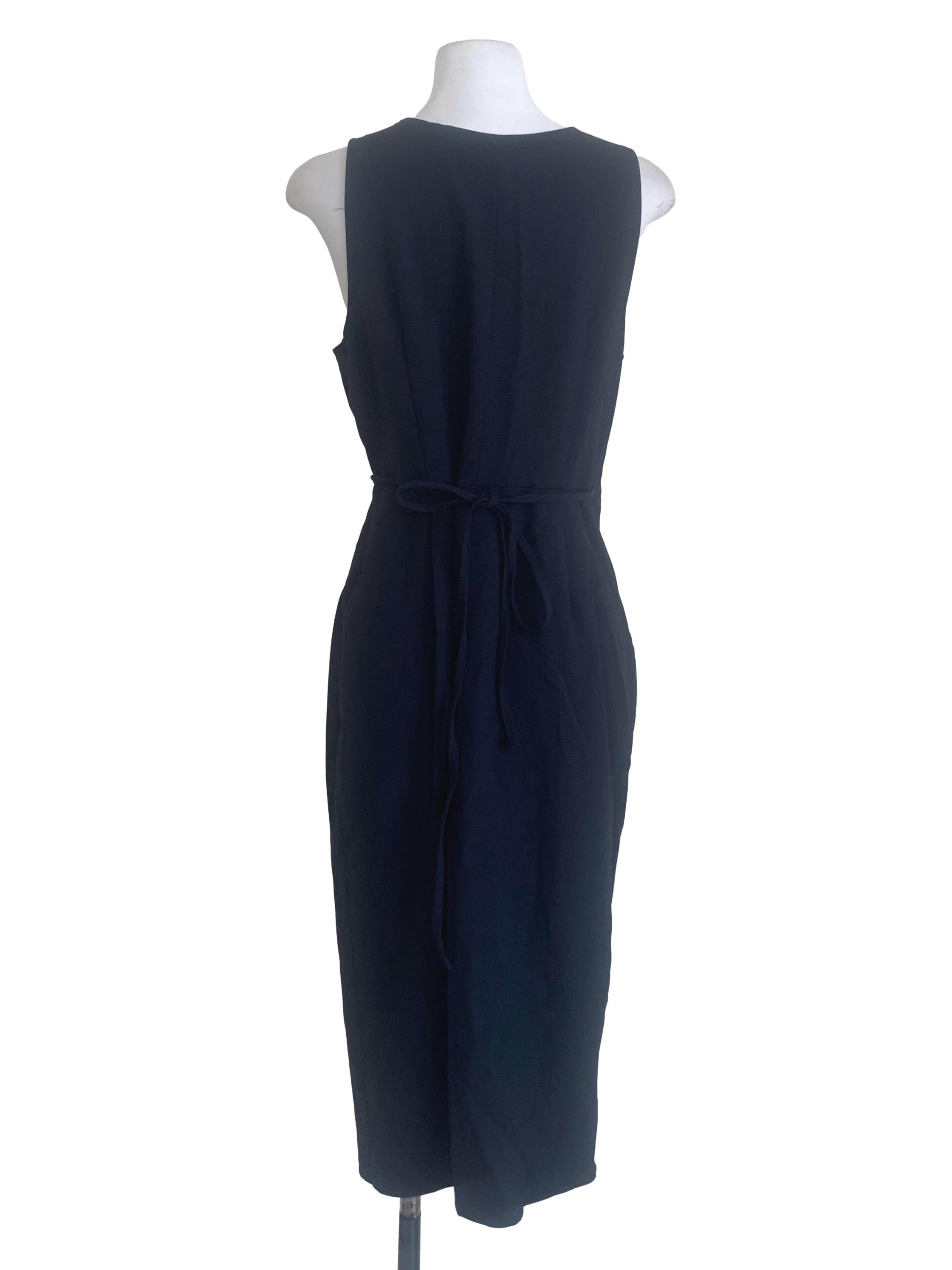 Berry Blue Wrap Dress