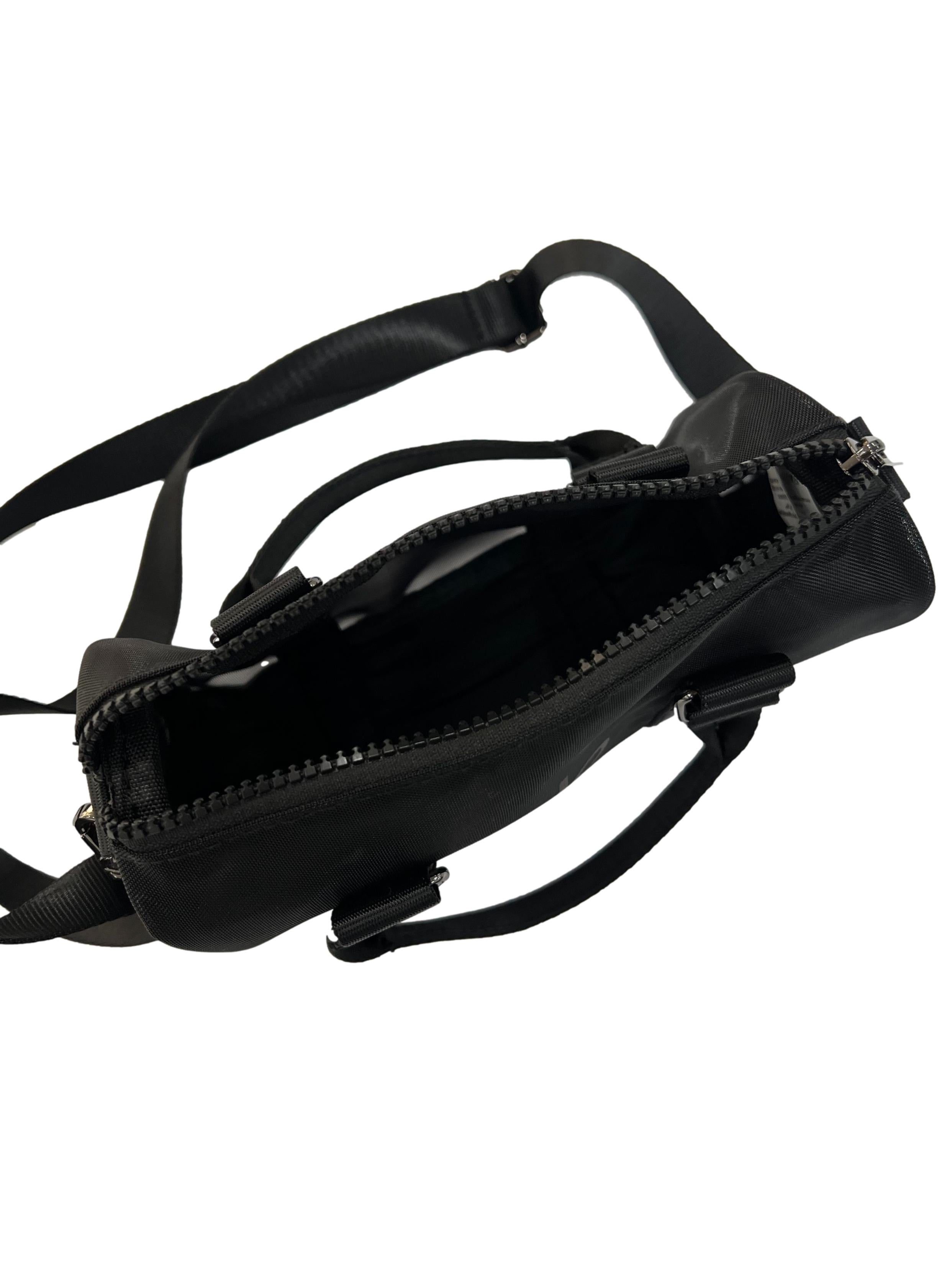 Black Mini Sheer Duffle