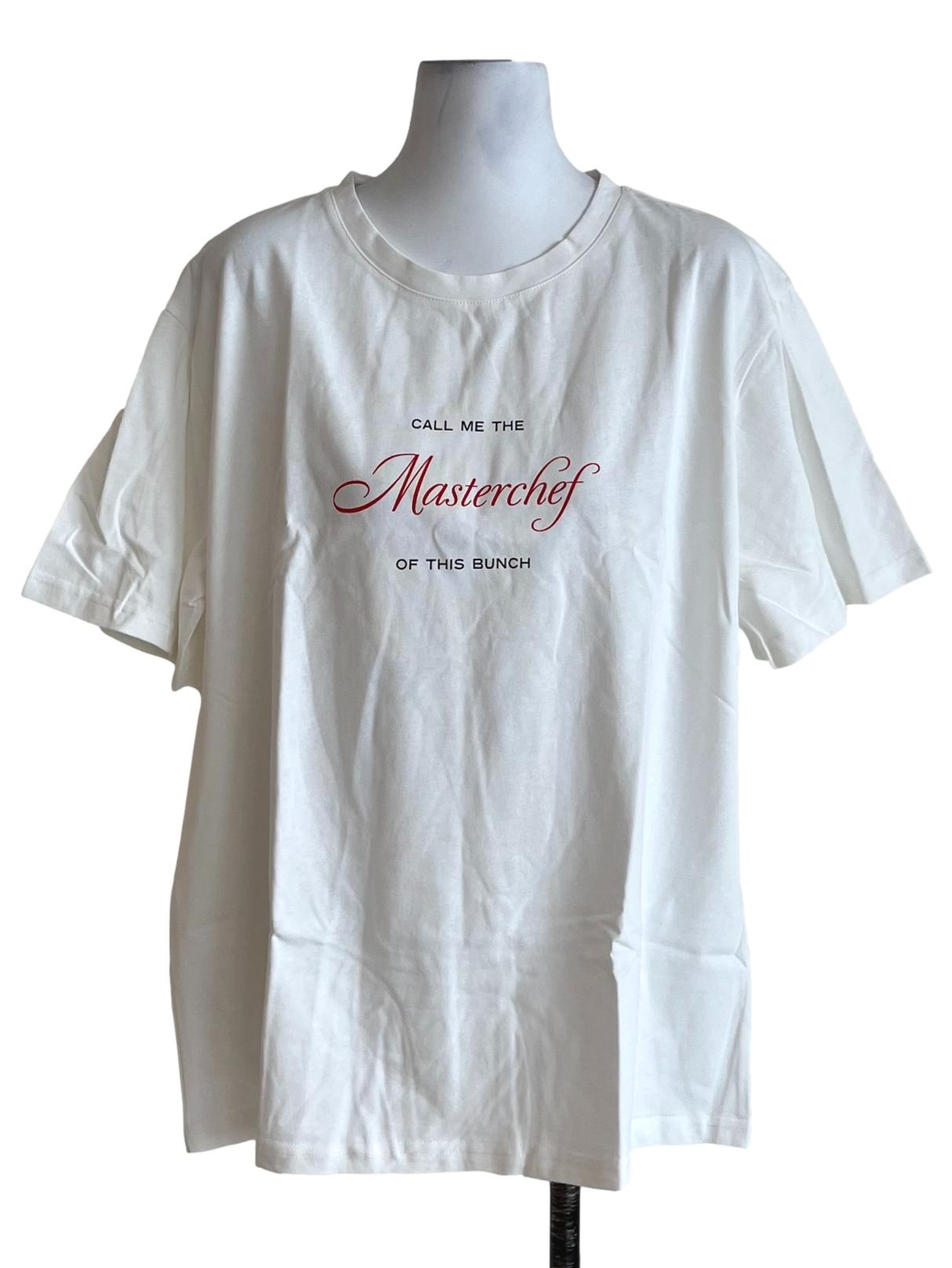 White Personali-Tees - Masterchef