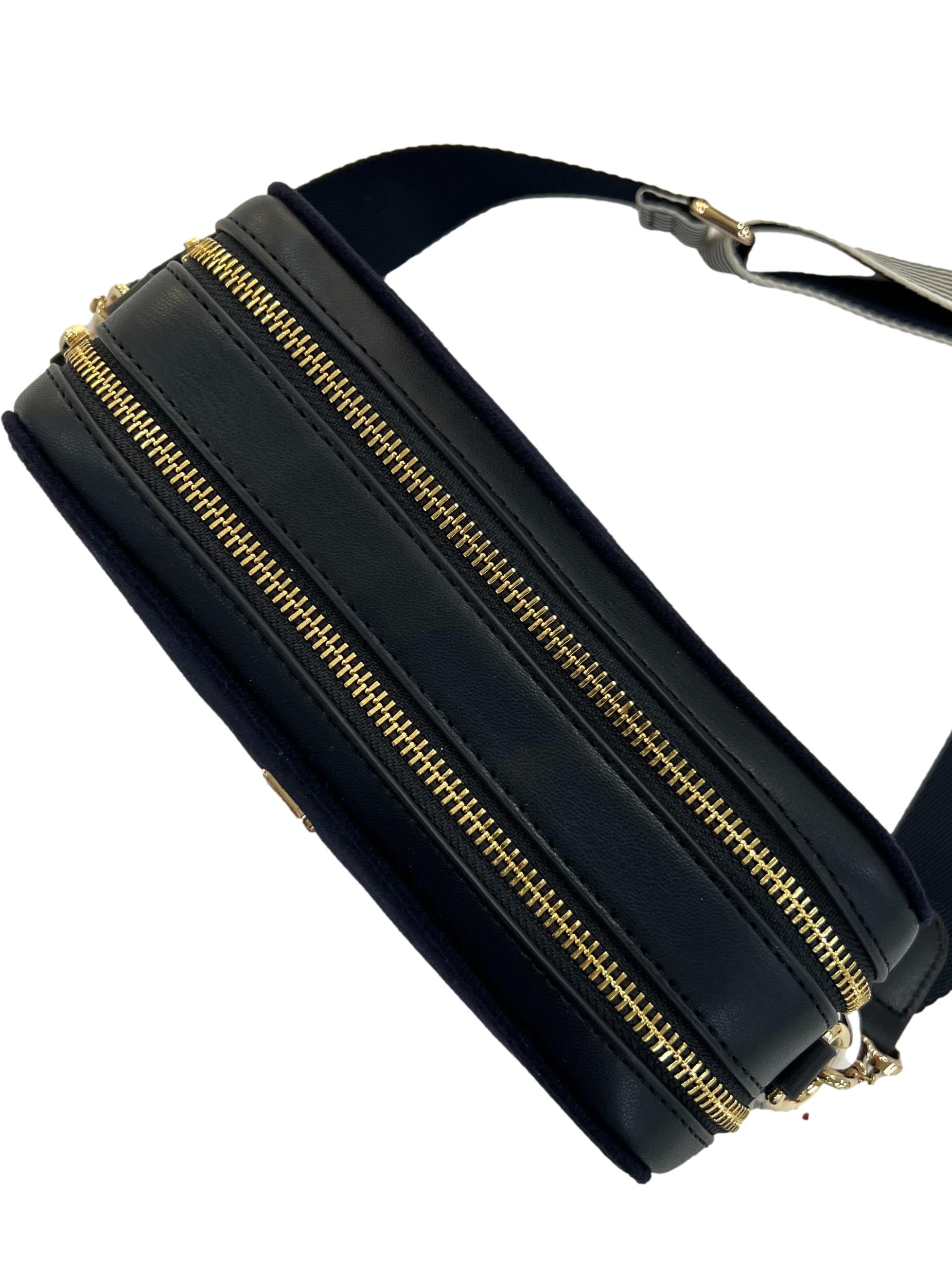 Dark Blue Camera Bag Melton