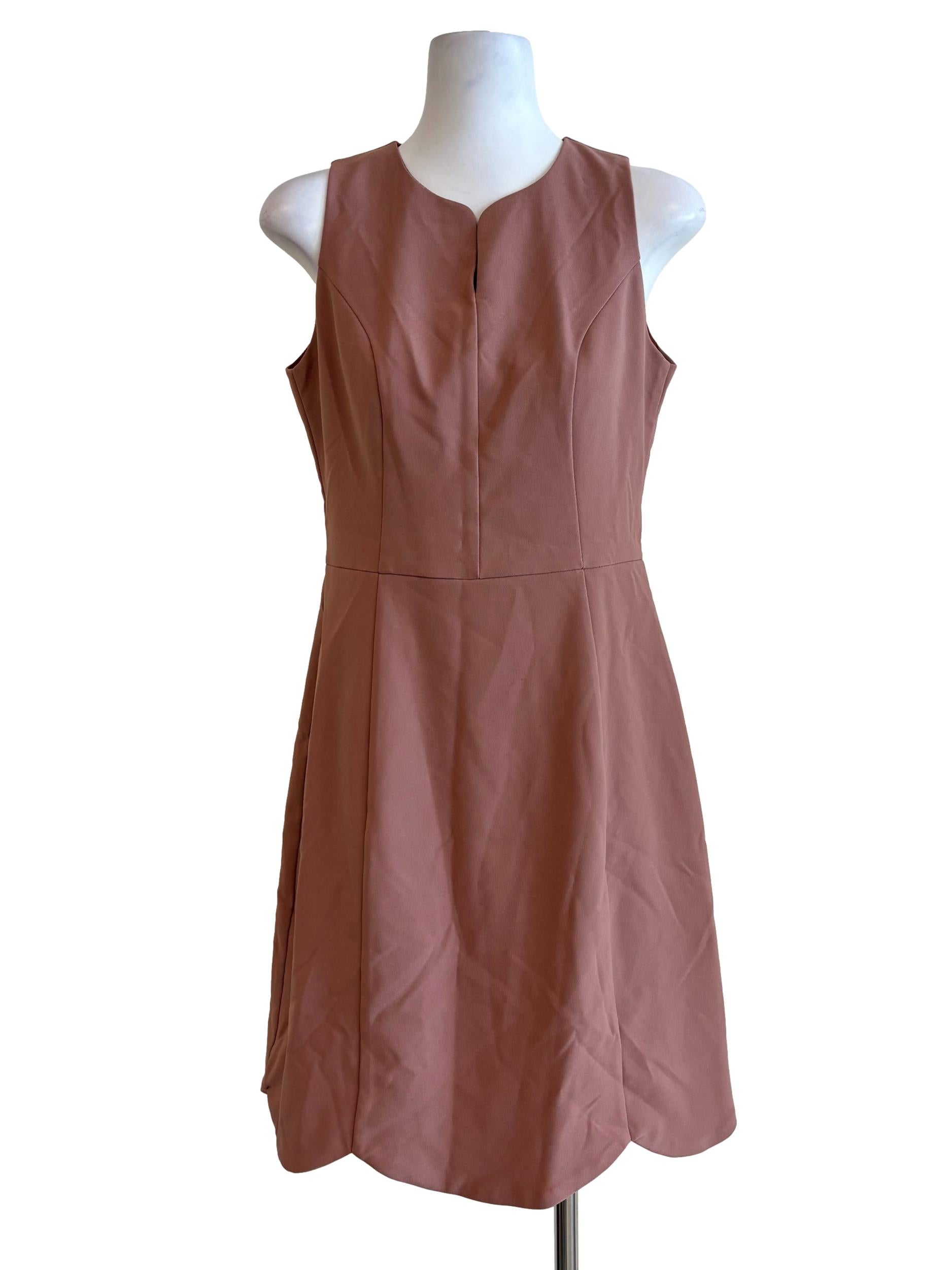Terracotta Sleeveless Dress