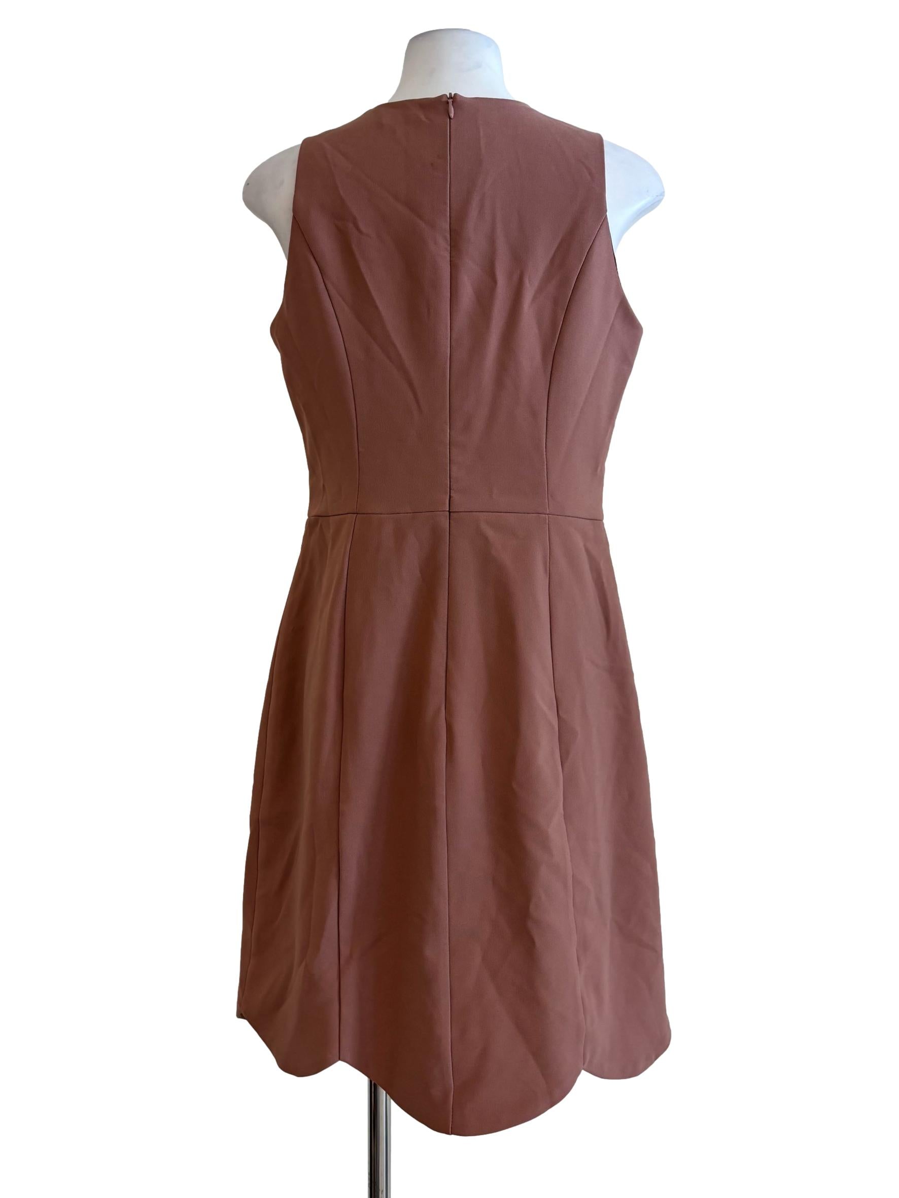Terracotta Sleeveless Dress