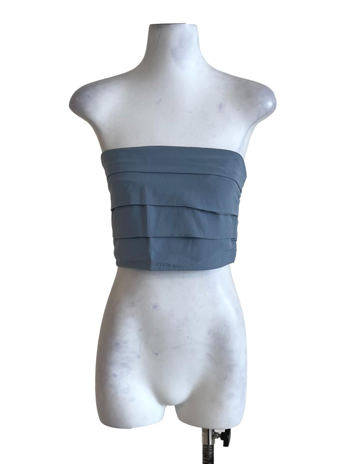 Blue Lizzy Tiered Tube Top