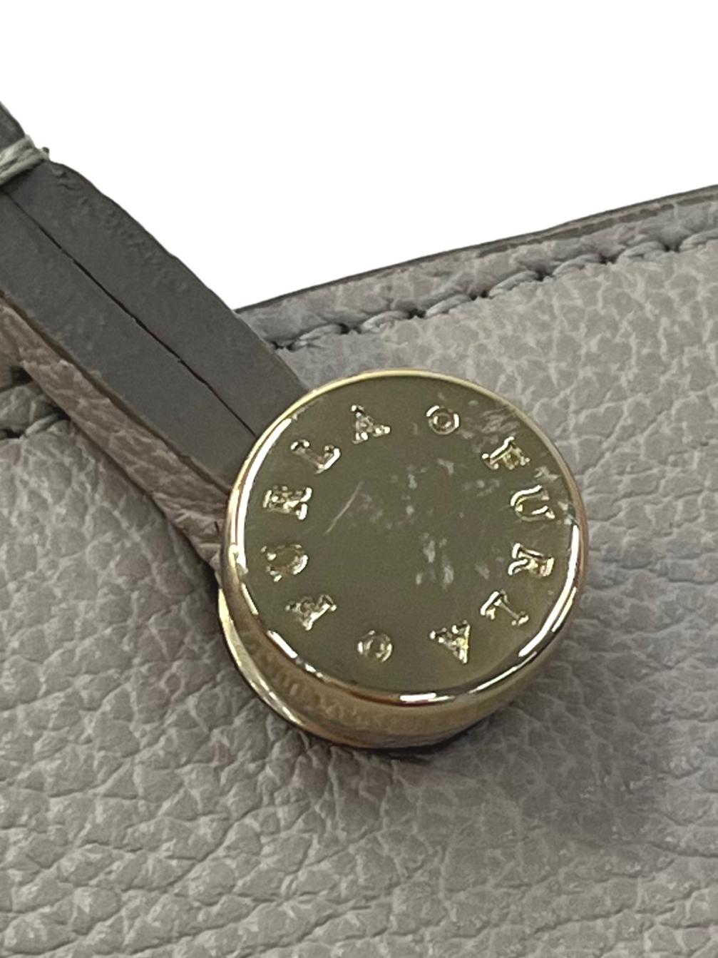Beige Leather Handbag