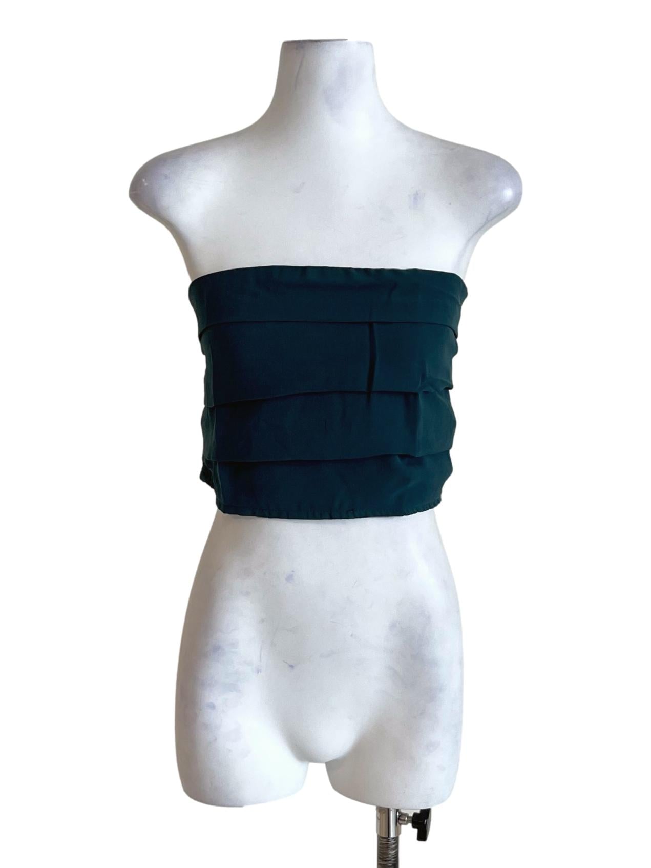 Green Lizzy Tiered Tube Top