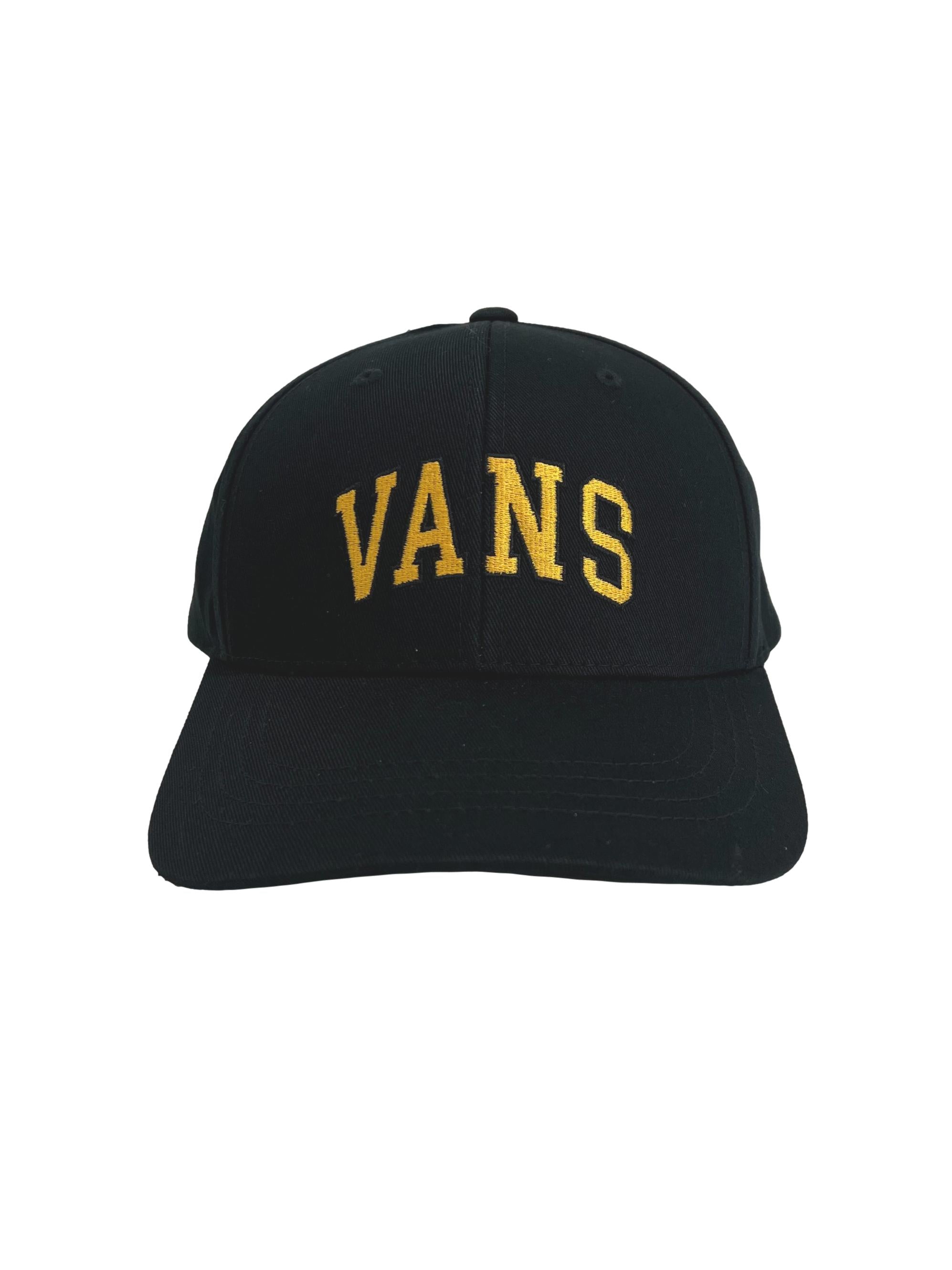 Black Gold Embroidered Cap