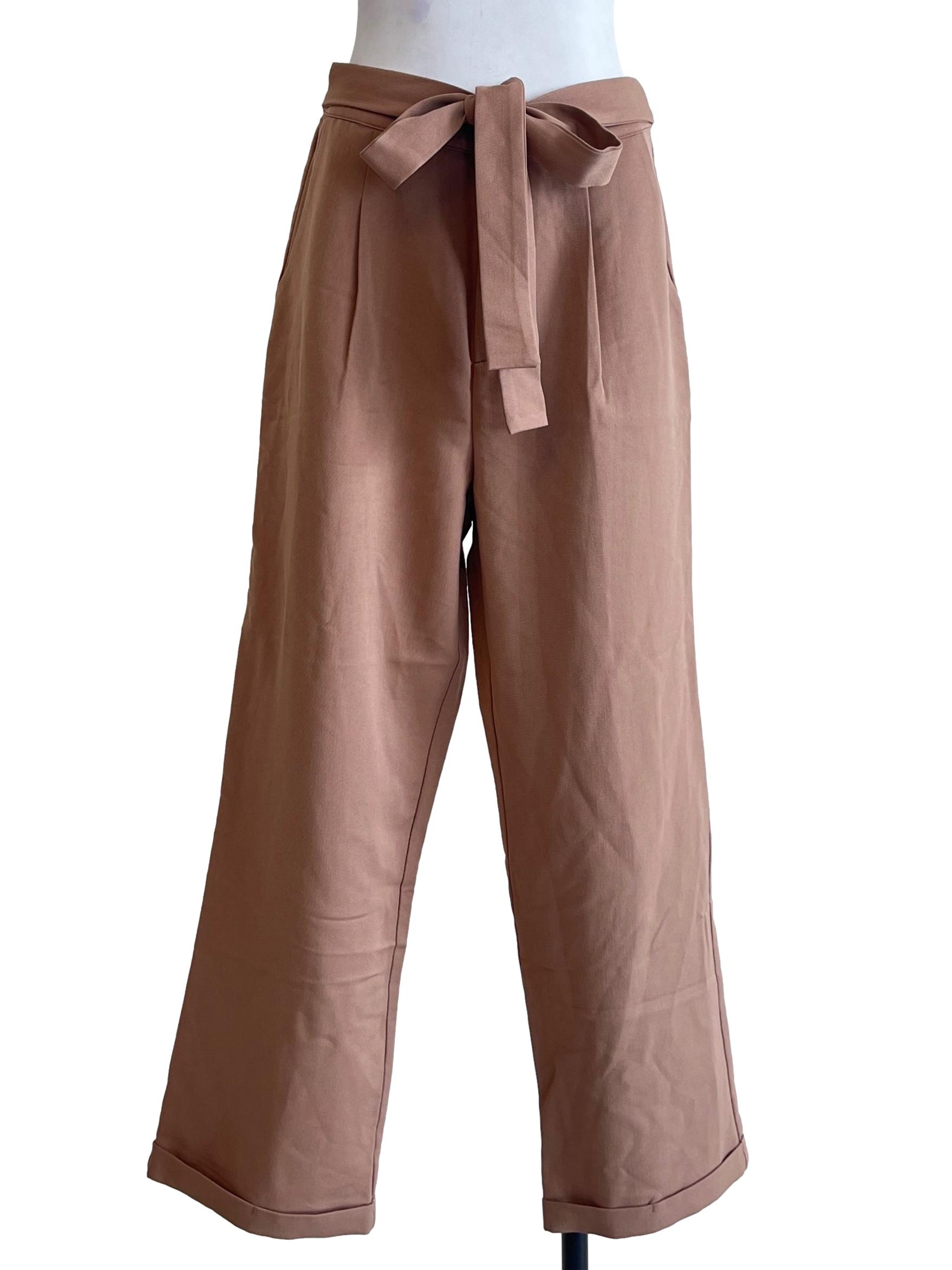 Tortilla Brown Straight Pants