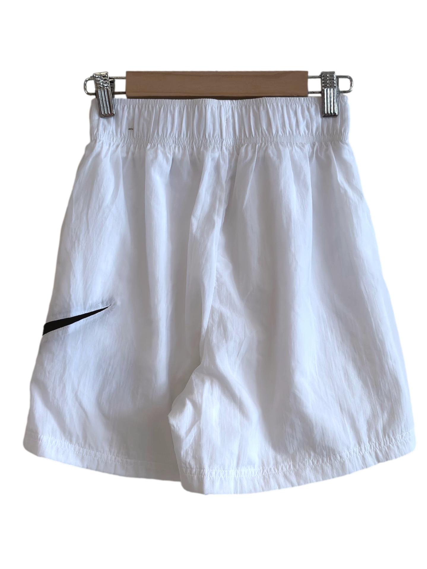 Daisy White Logo Short