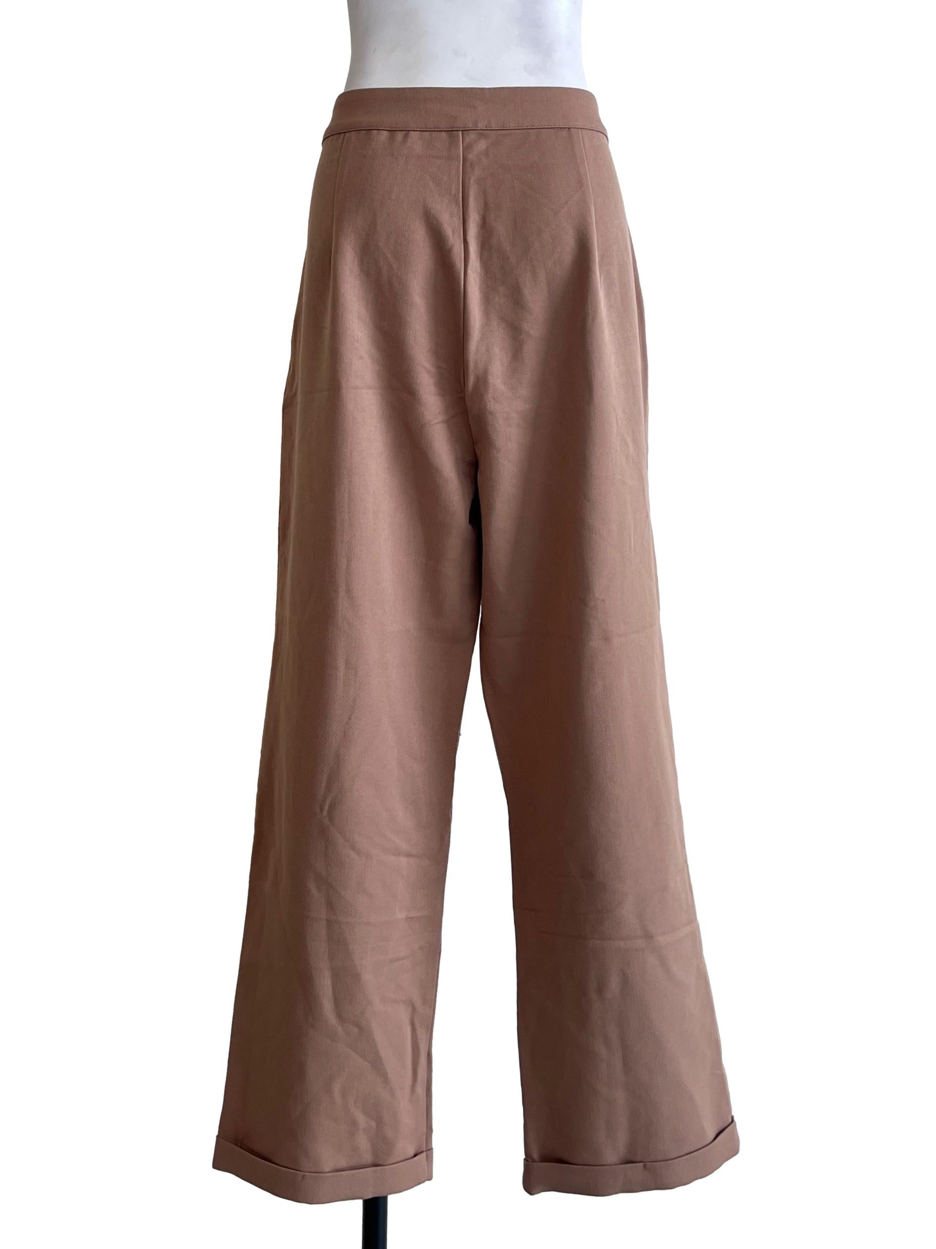 Tortilla Brown Straight Pants