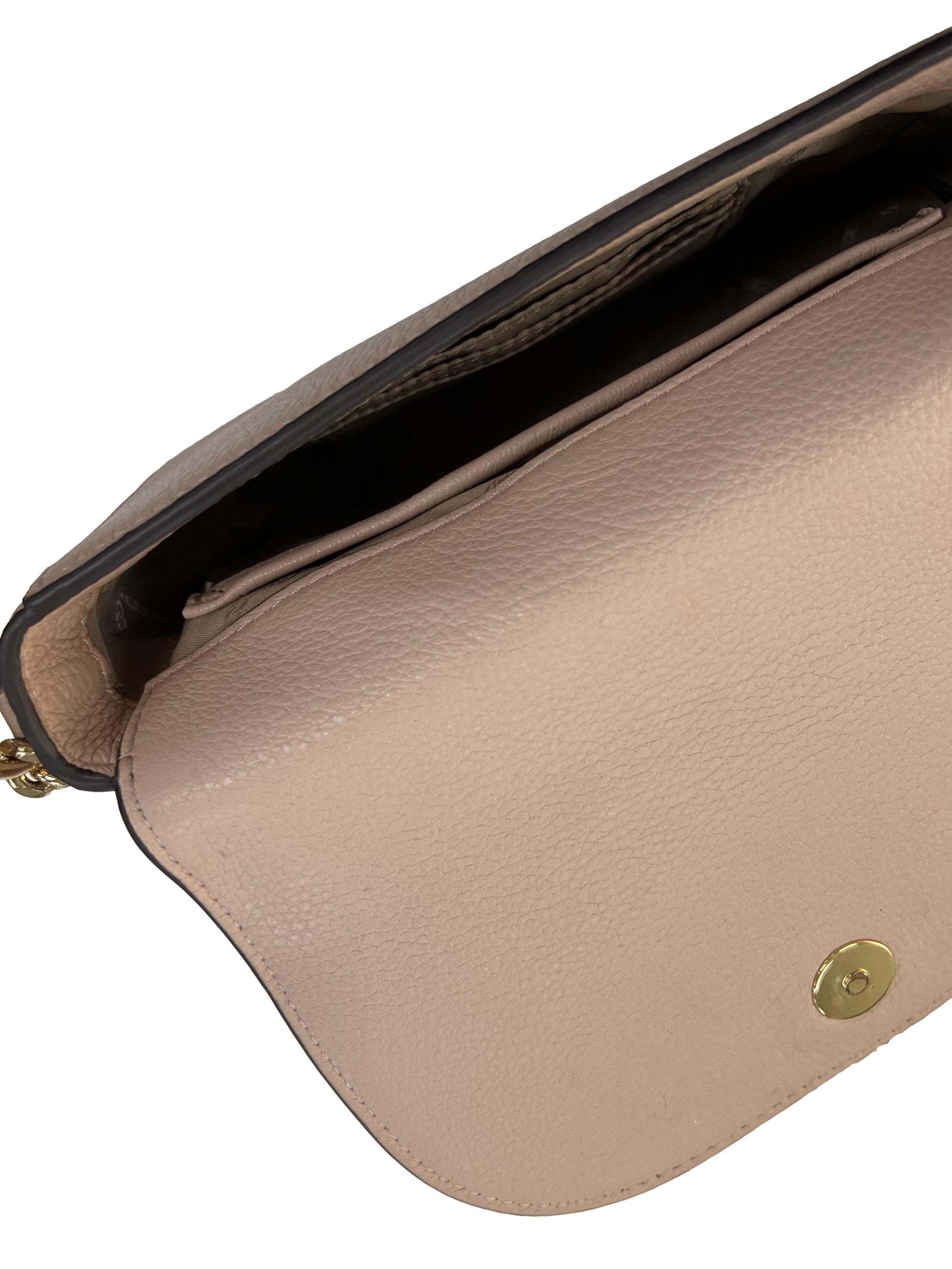 Light Pink Mott Crossbody Bag