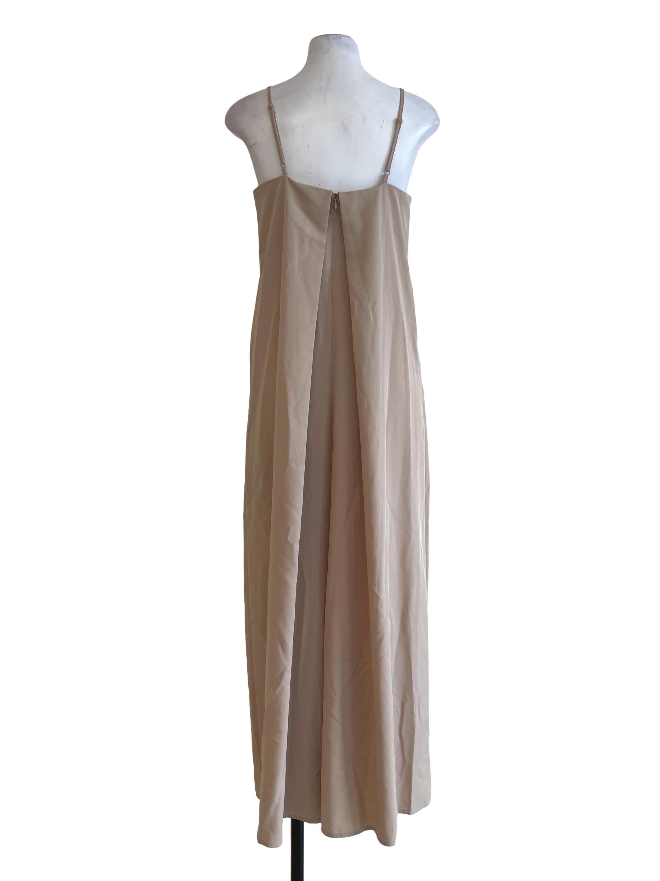 Light Brown Wide Leg Jumpsuit LB