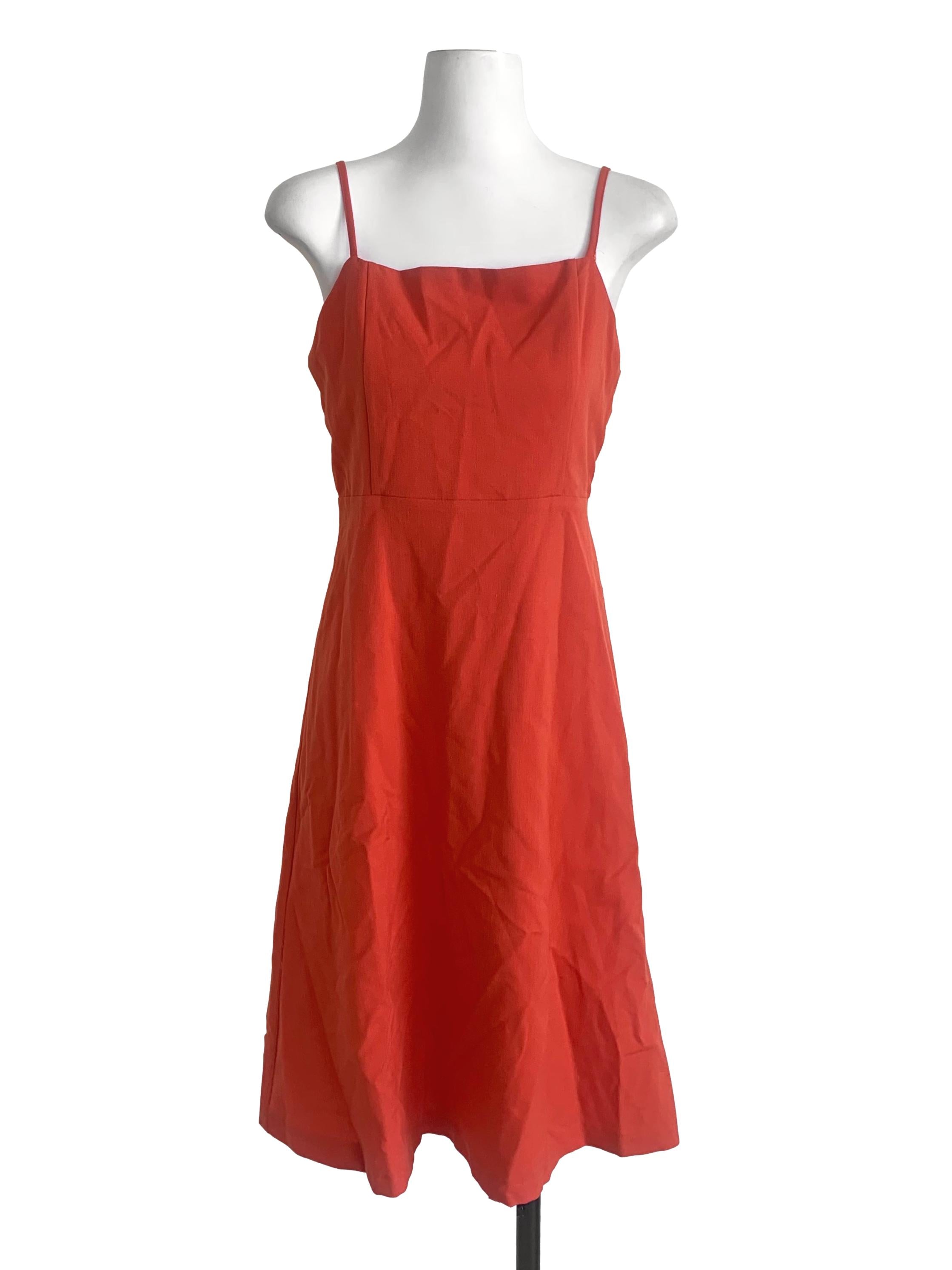Candy Red A-Line Dress