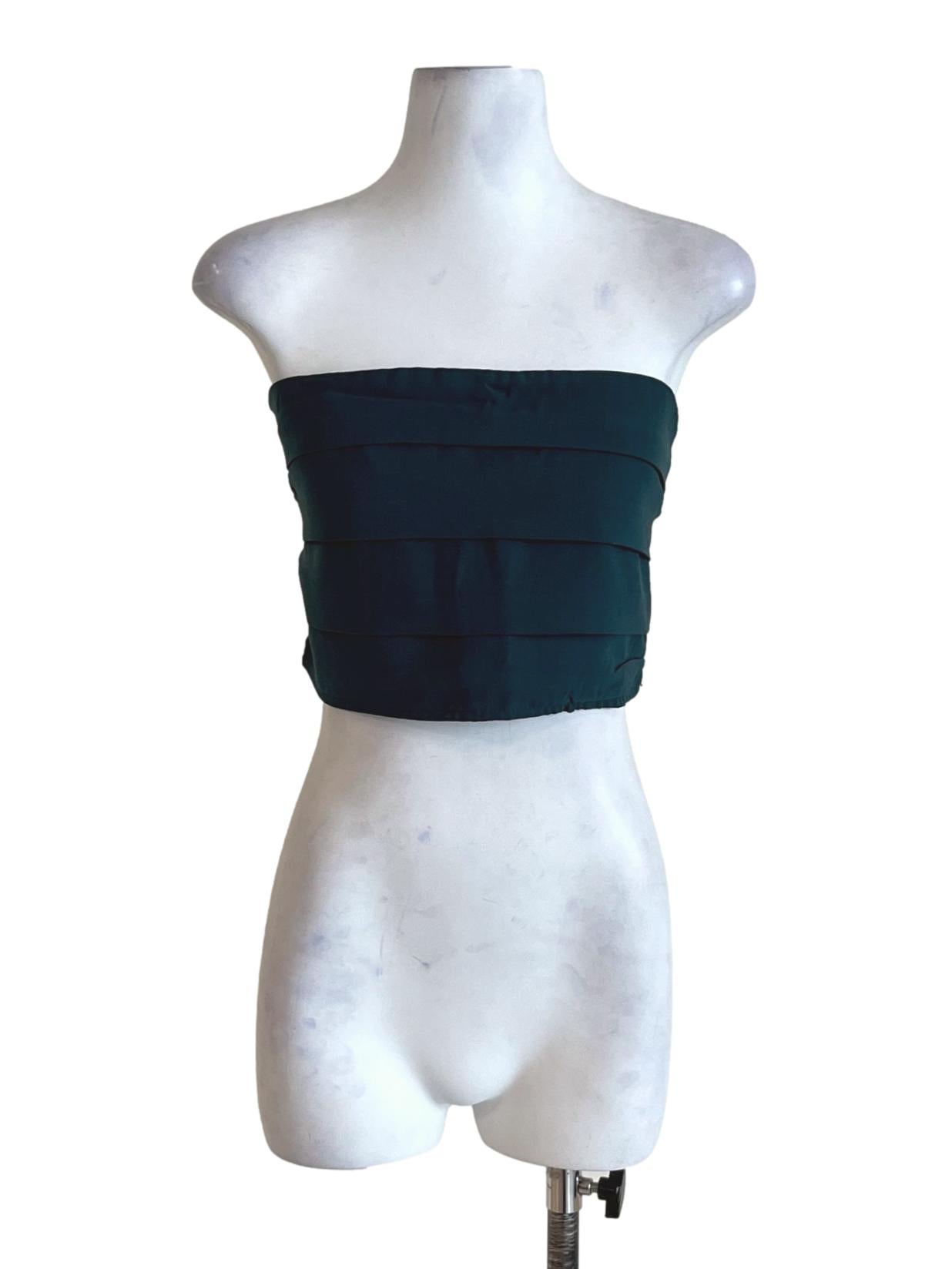 Green Lizzy Tiered Tube Top