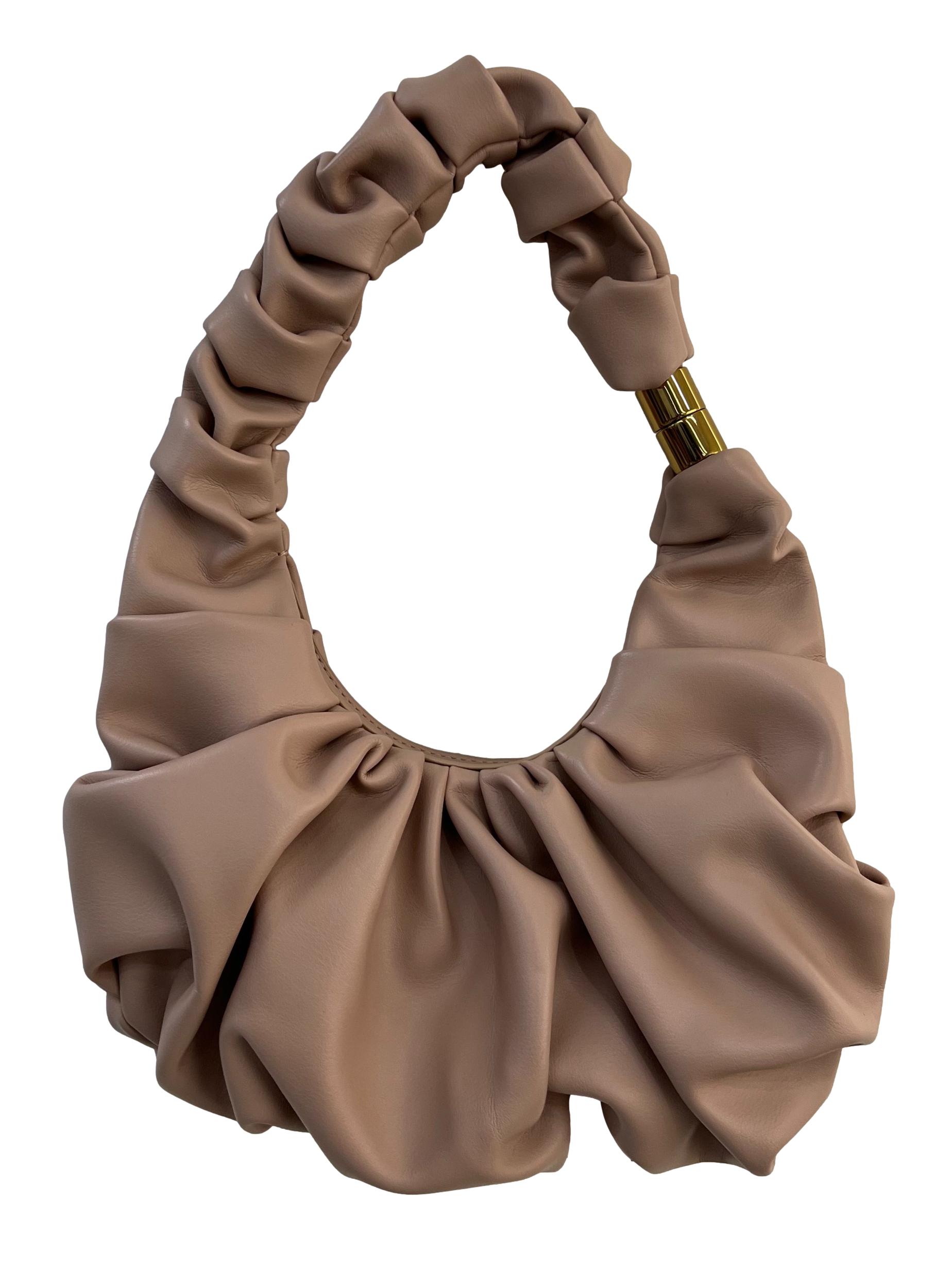 Beige Venus Hobo Bag