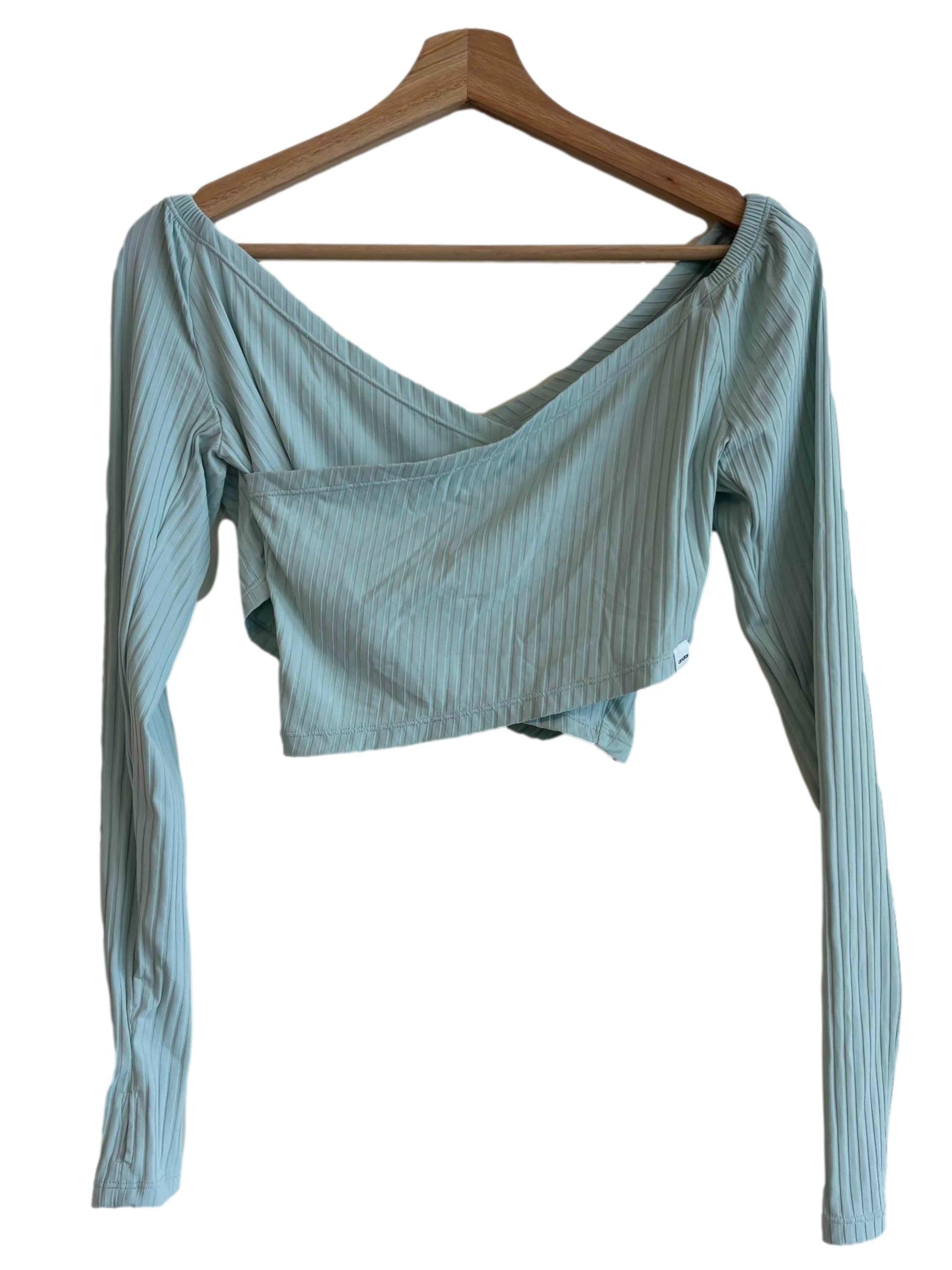 Tiffany Green Crossover Top