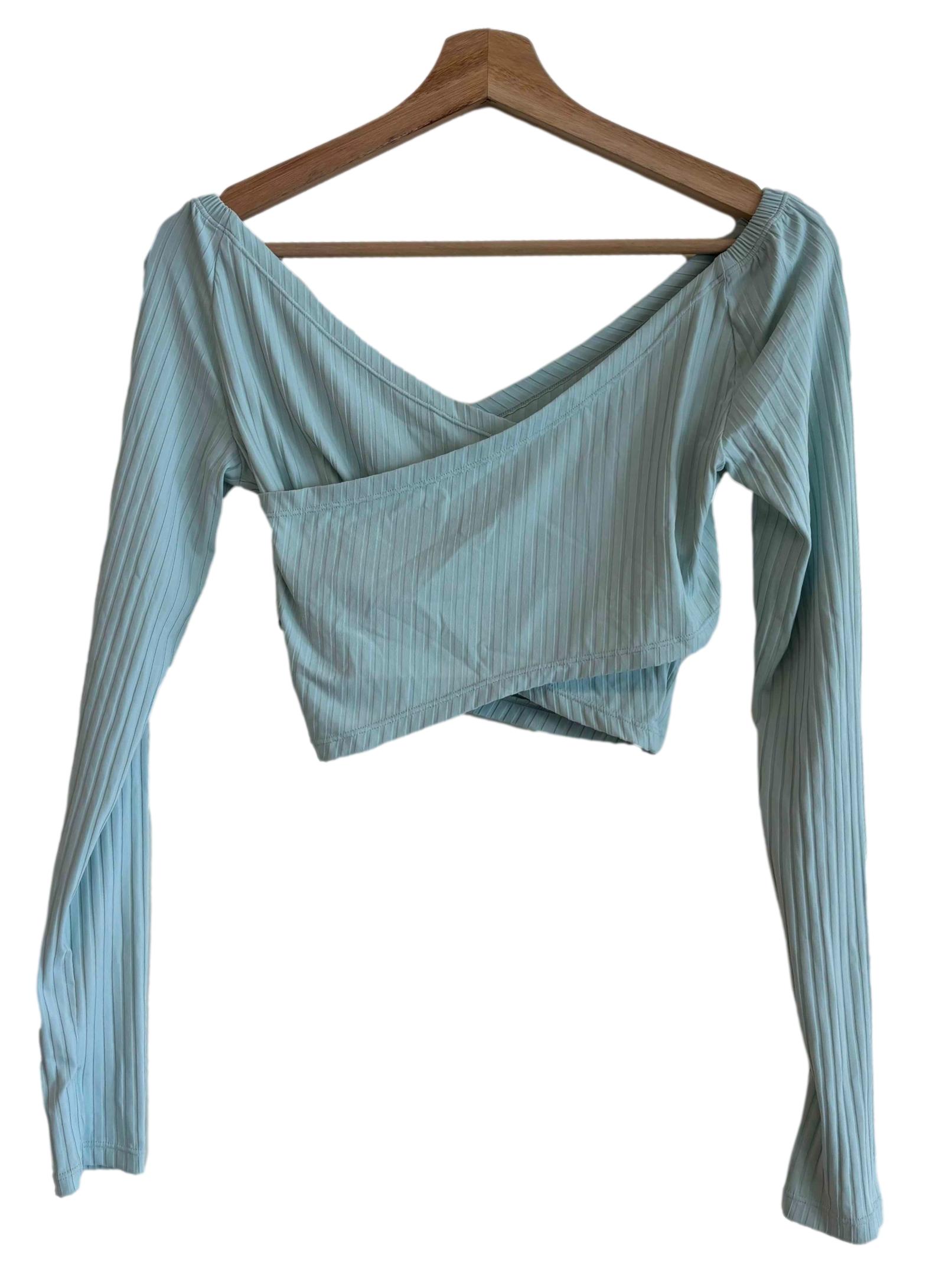 Tiffany Green Crossover Top