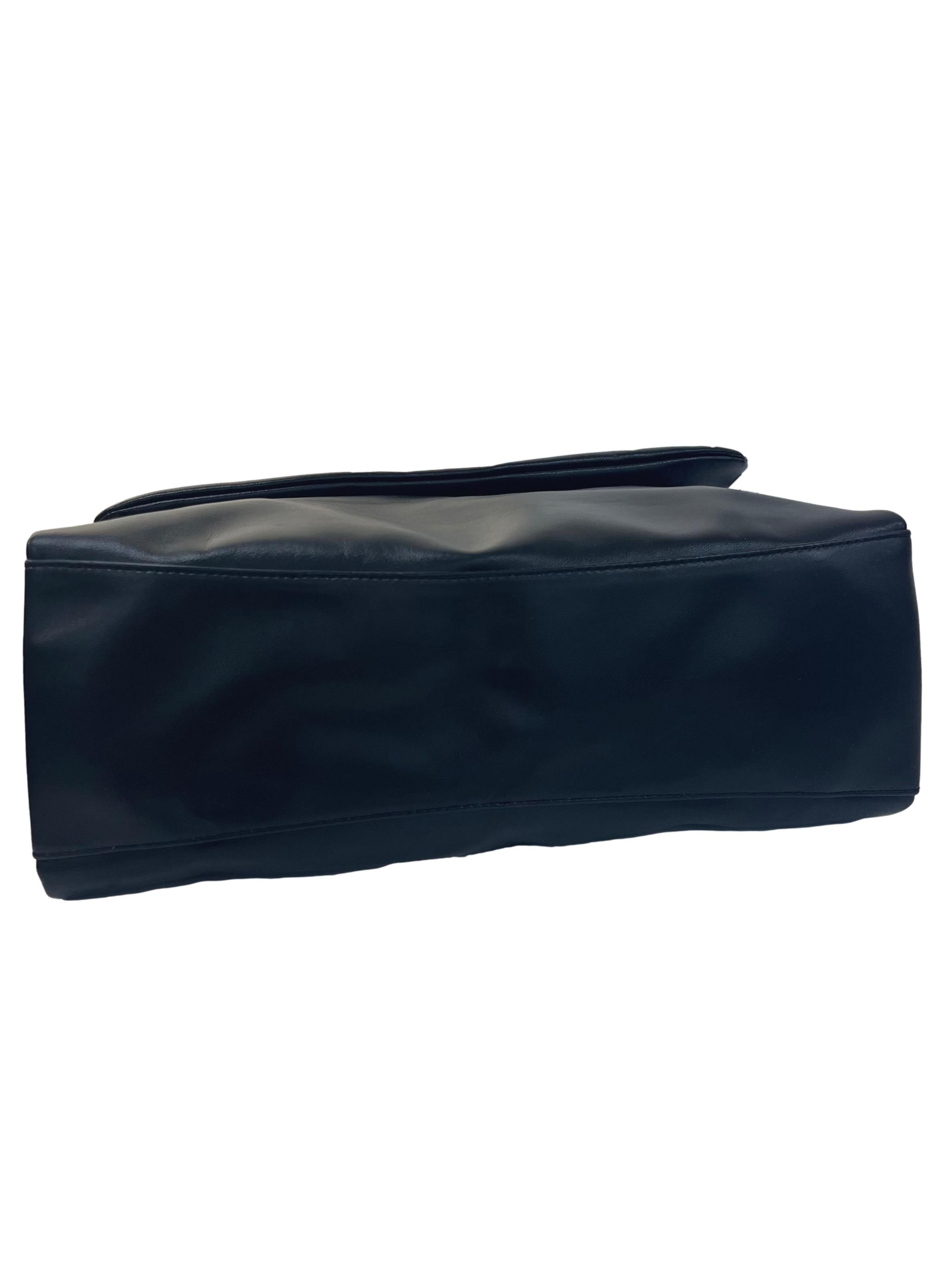 Black Slouchy Shoulder Bag