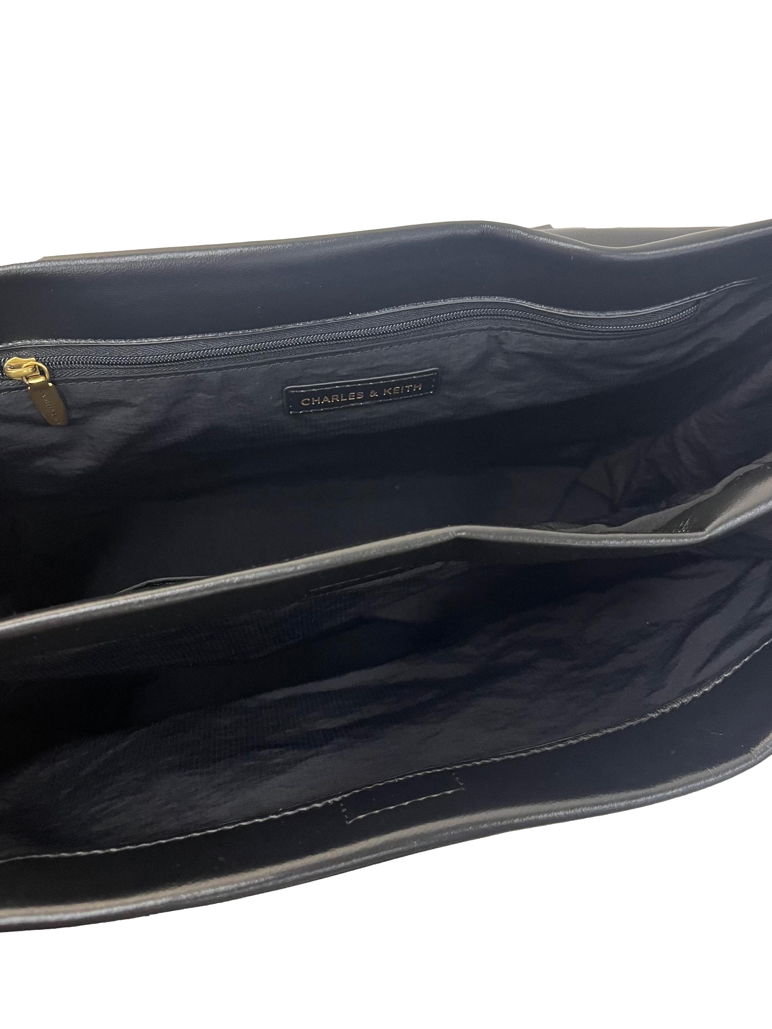 Black Slouchy Shoulder Bag
