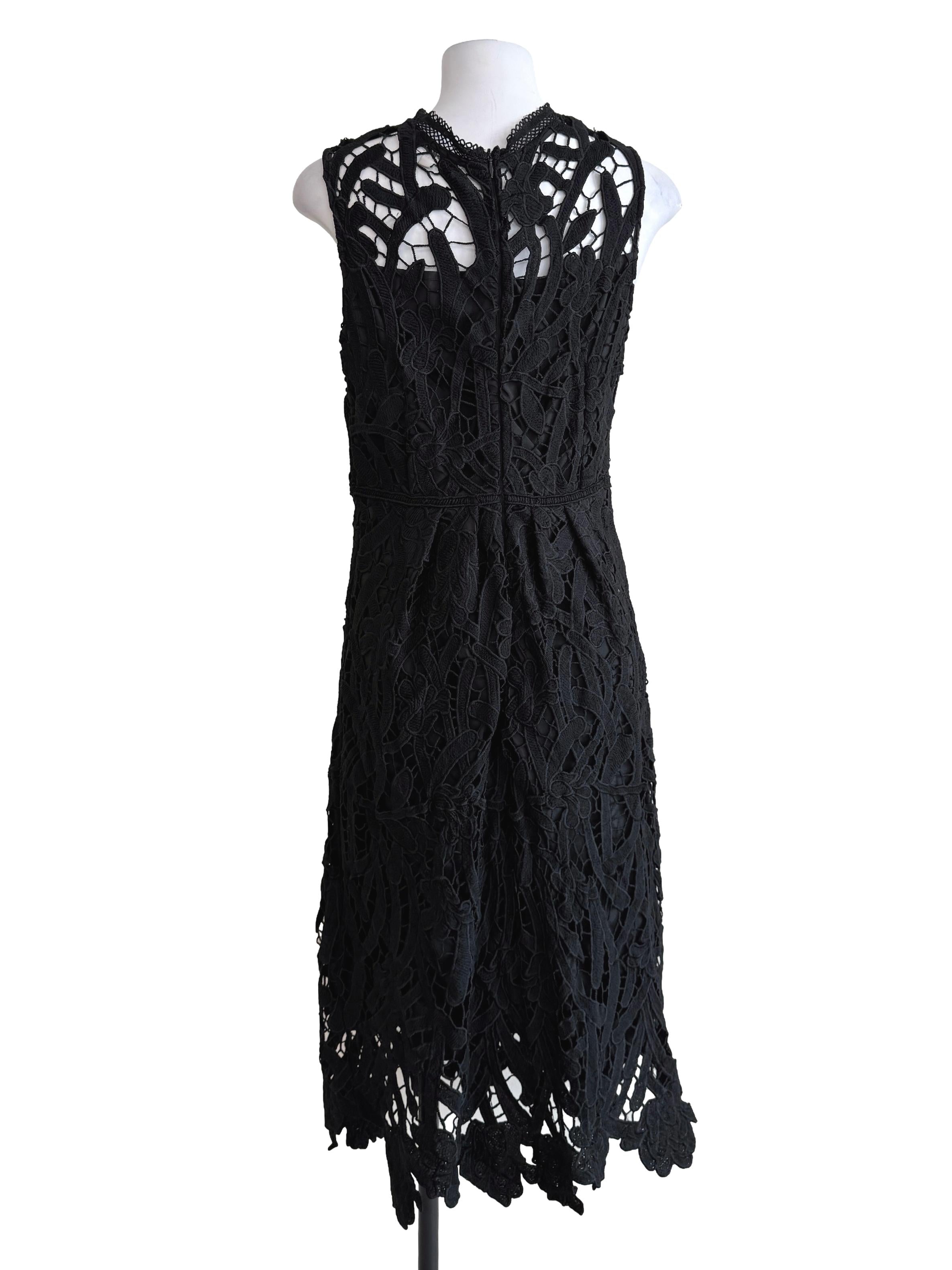 Black Lace Slip Dress