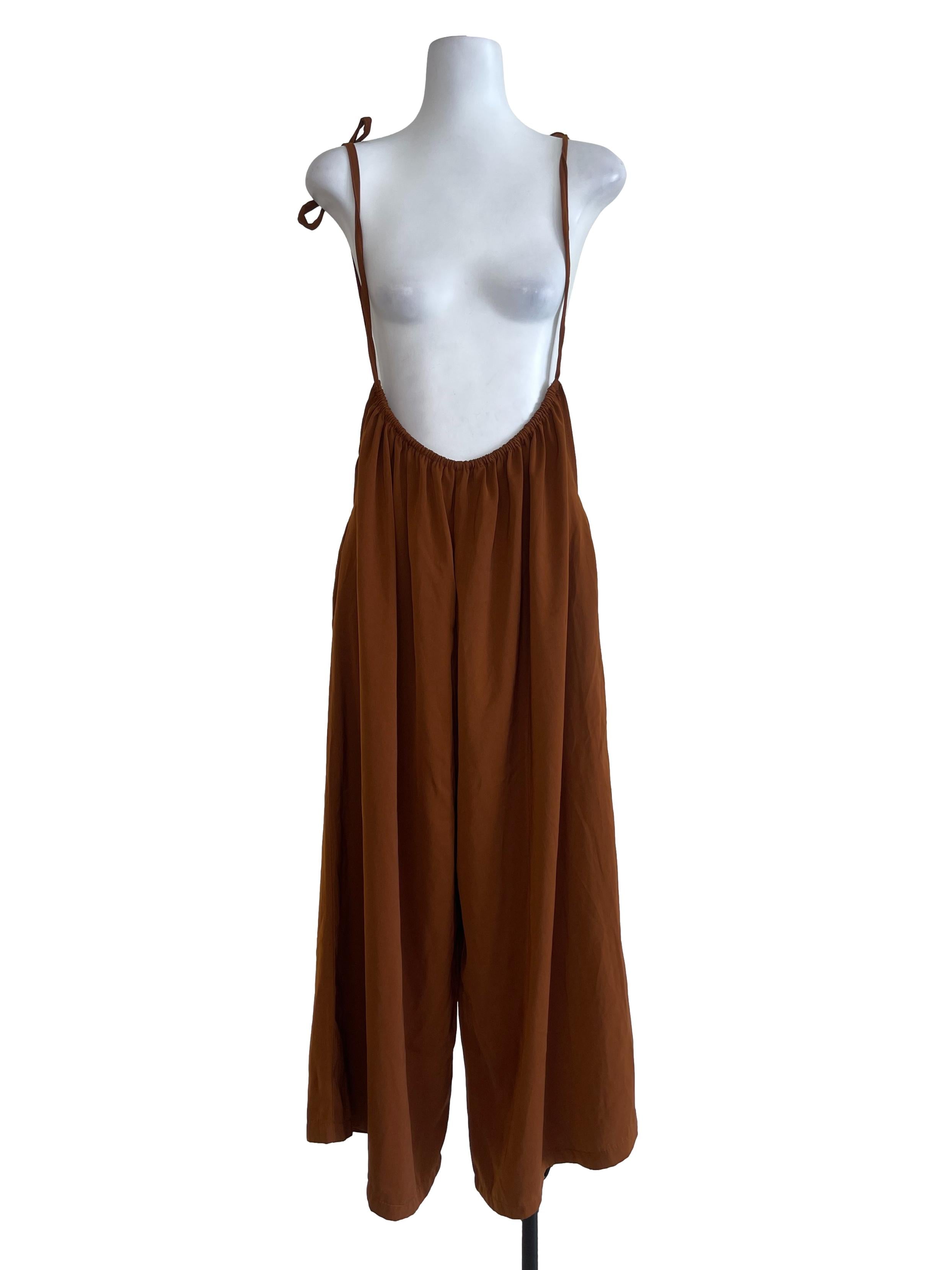 Brown Baggy Overall