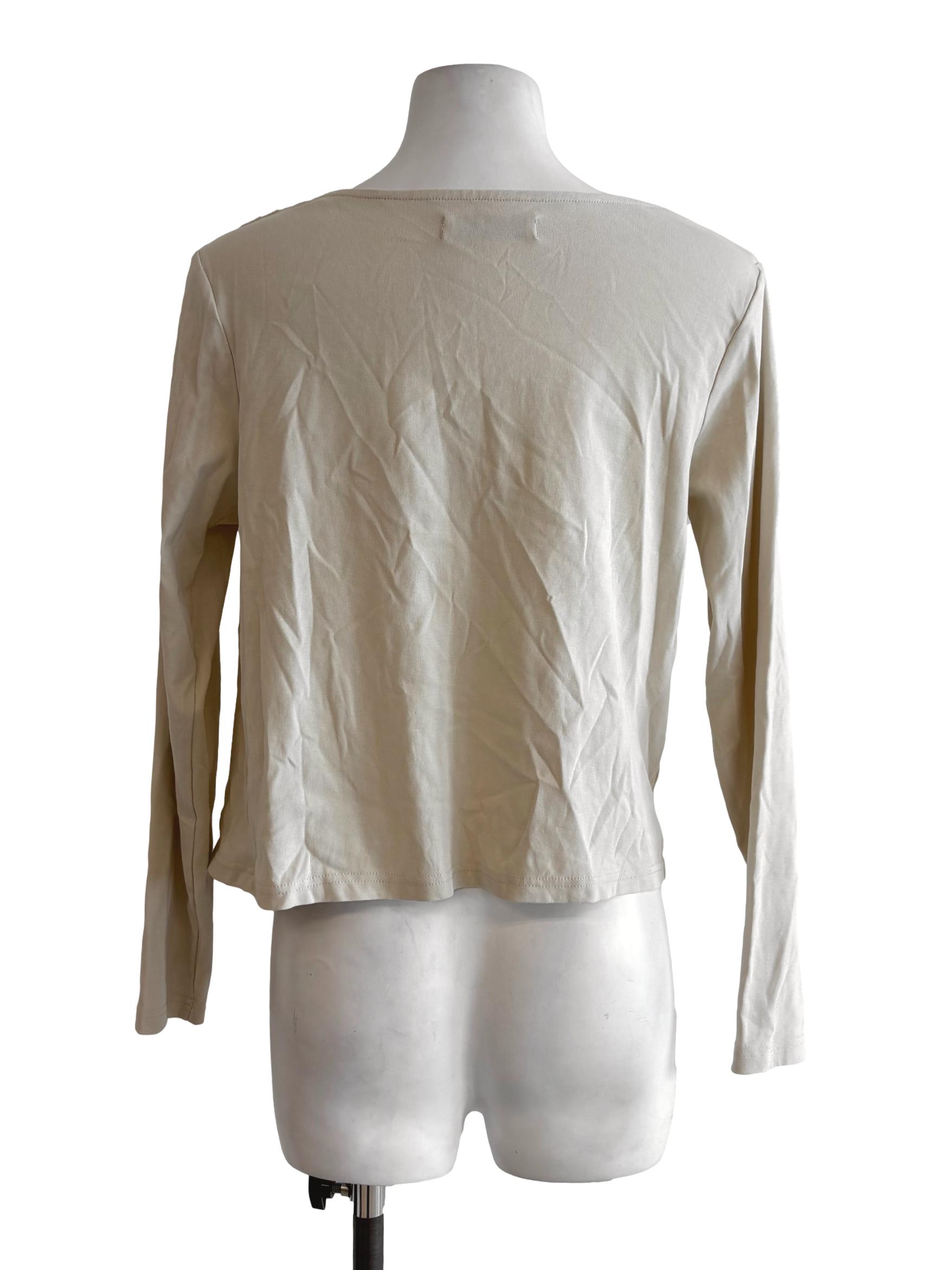 Buttermilk Long Sleeves Tee