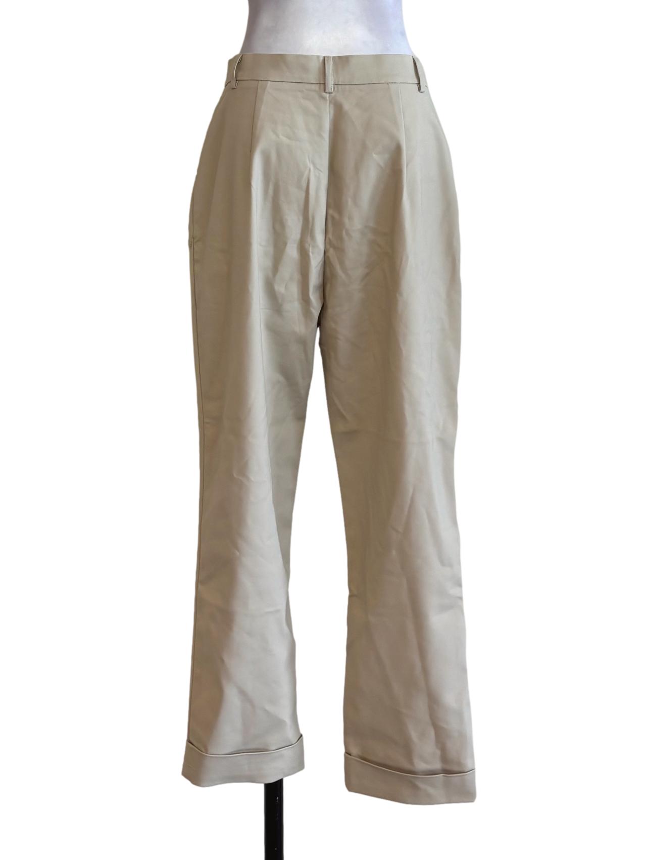 Beige Relaxed Pants LB