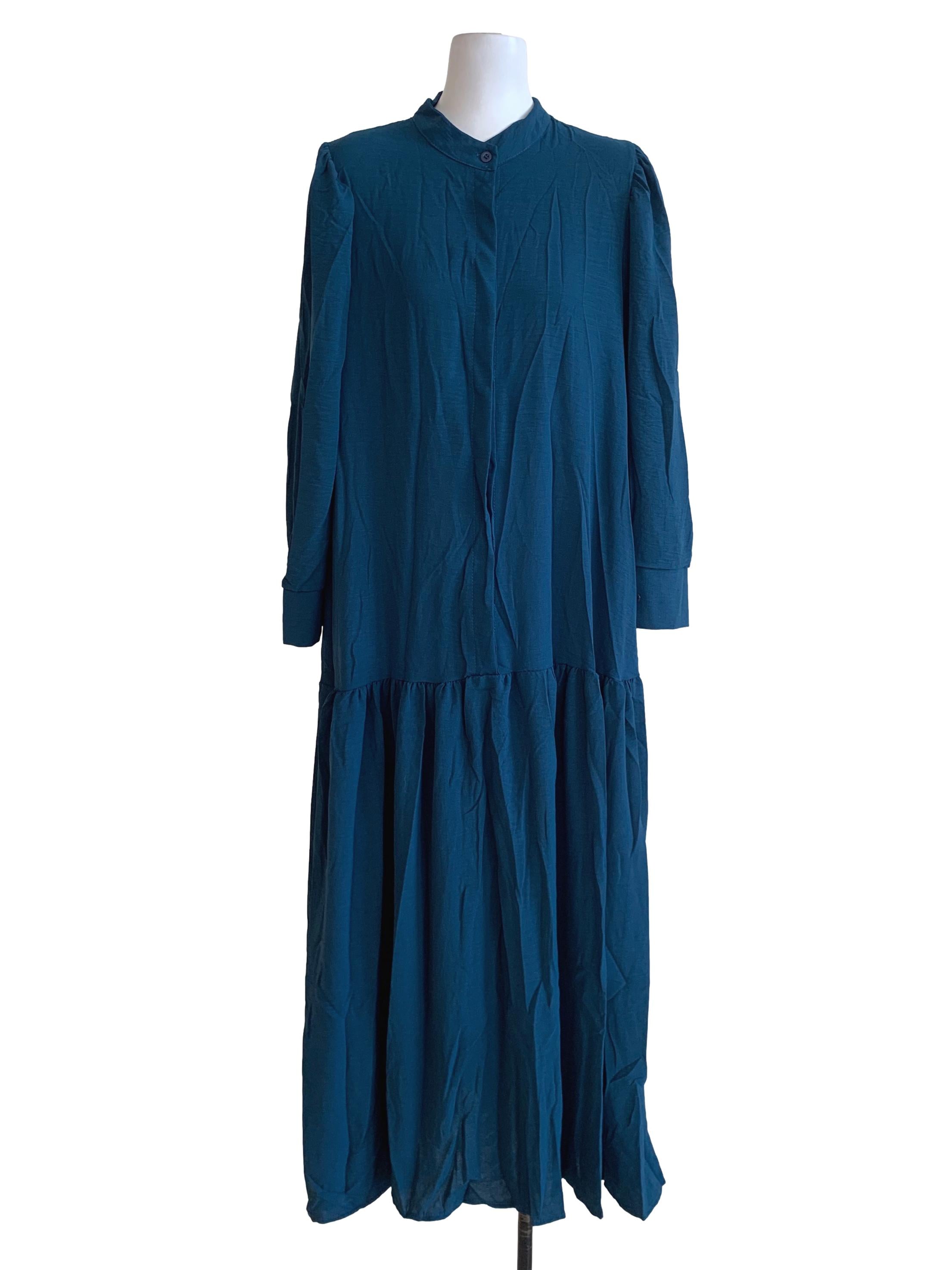 Aegean Plain Shirt Dress