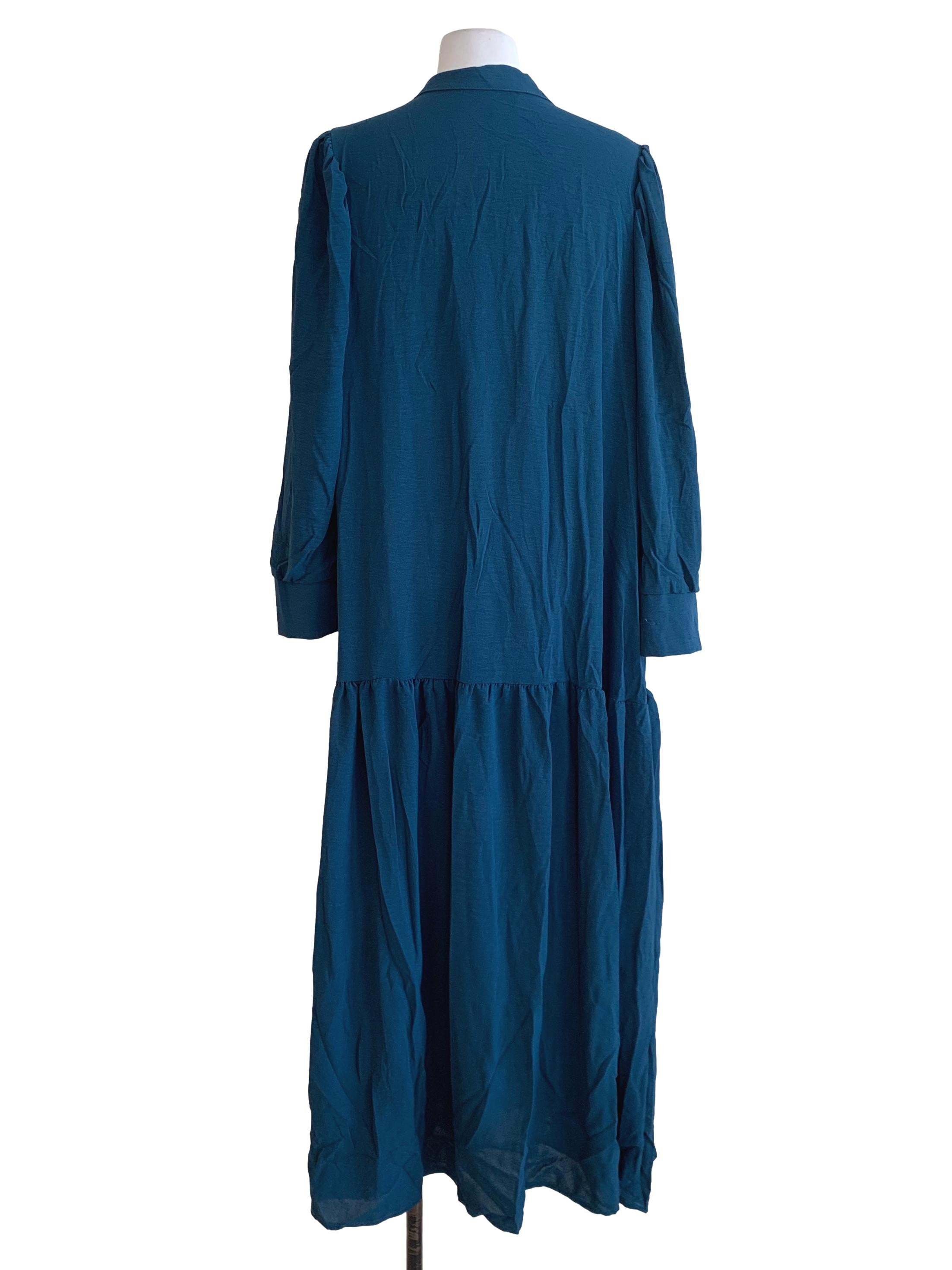 Aegean Plain Shirt Dress