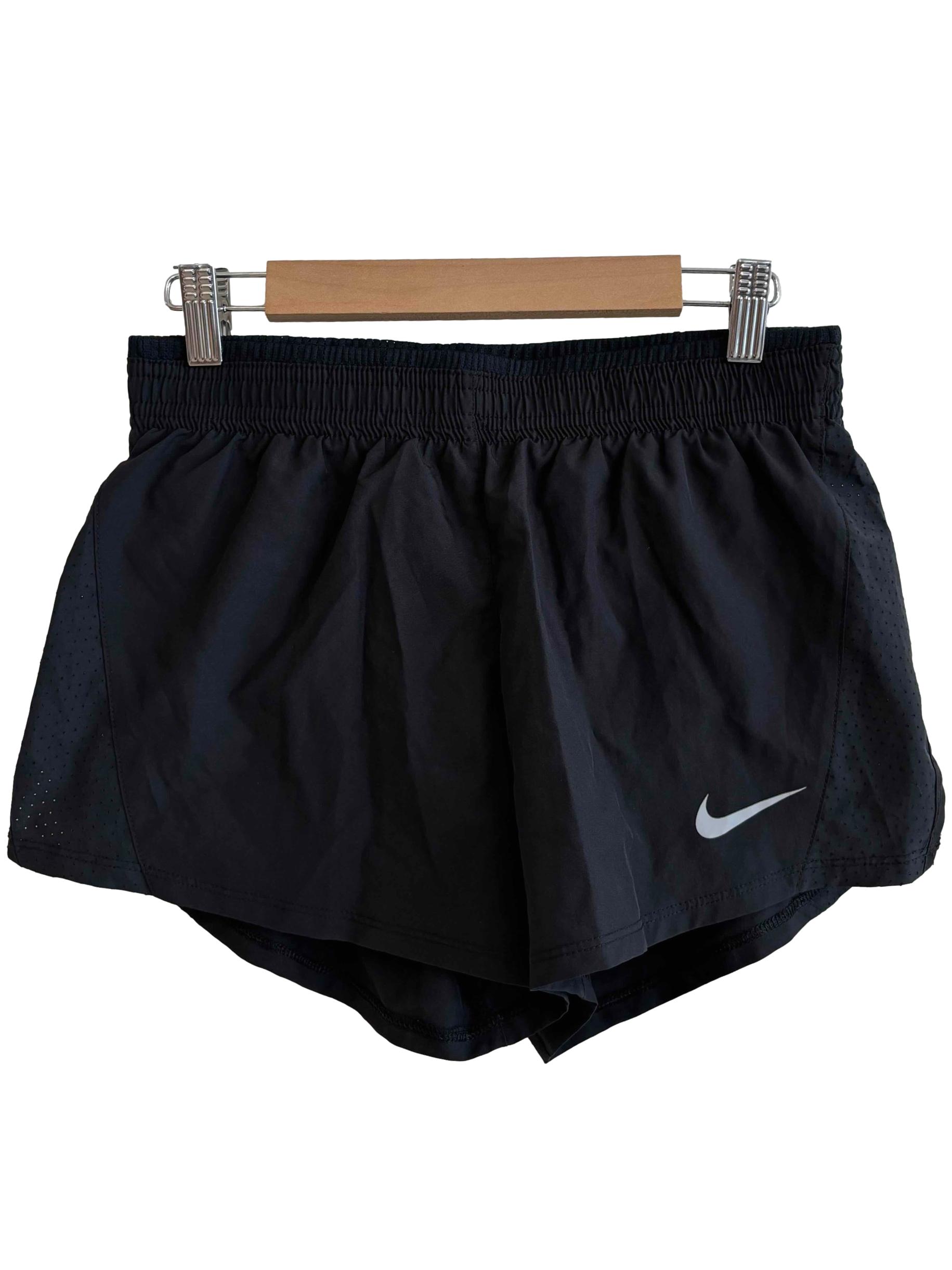 Onyx Black Running Shorts