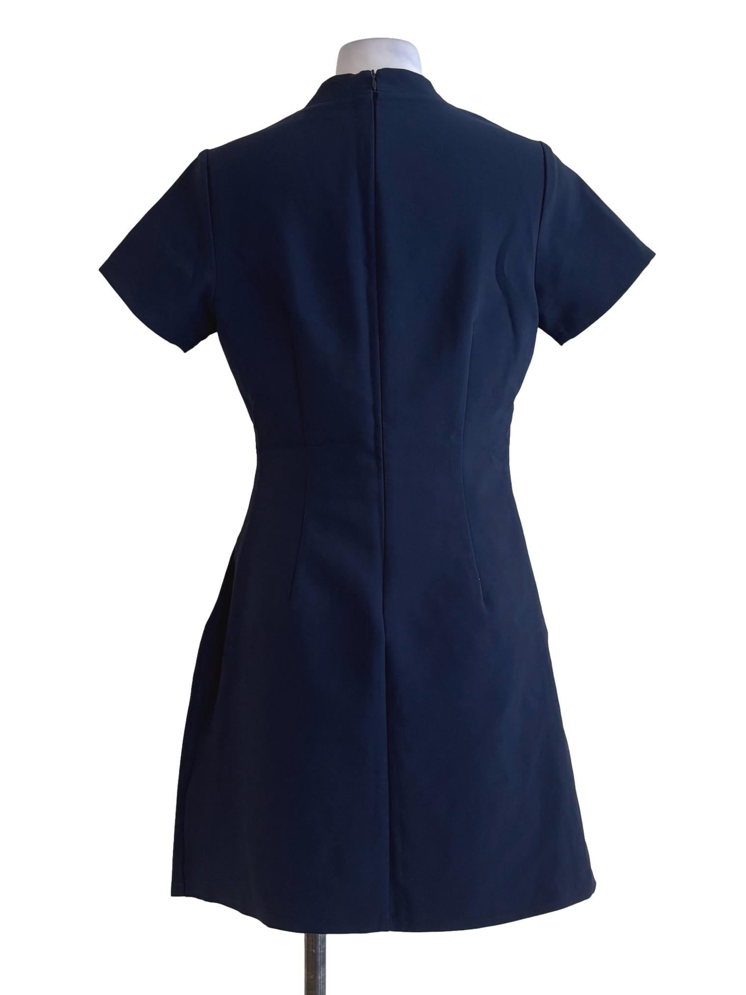 Midnight Blue Cheongsam