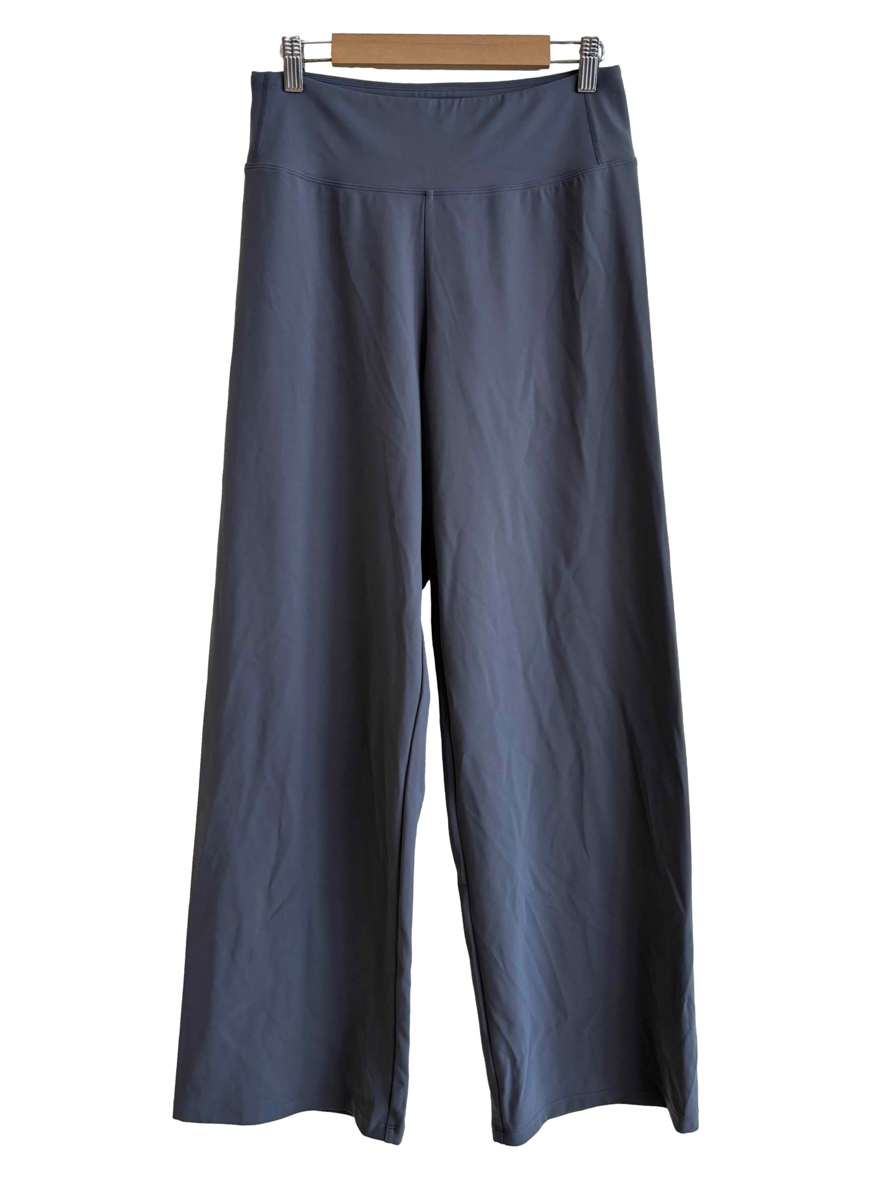 Dove Grey Wide Yoga Pants