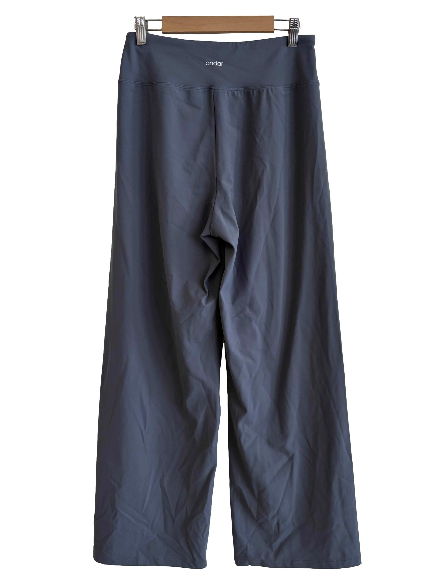 Dove Grey Wide Yoga Pants