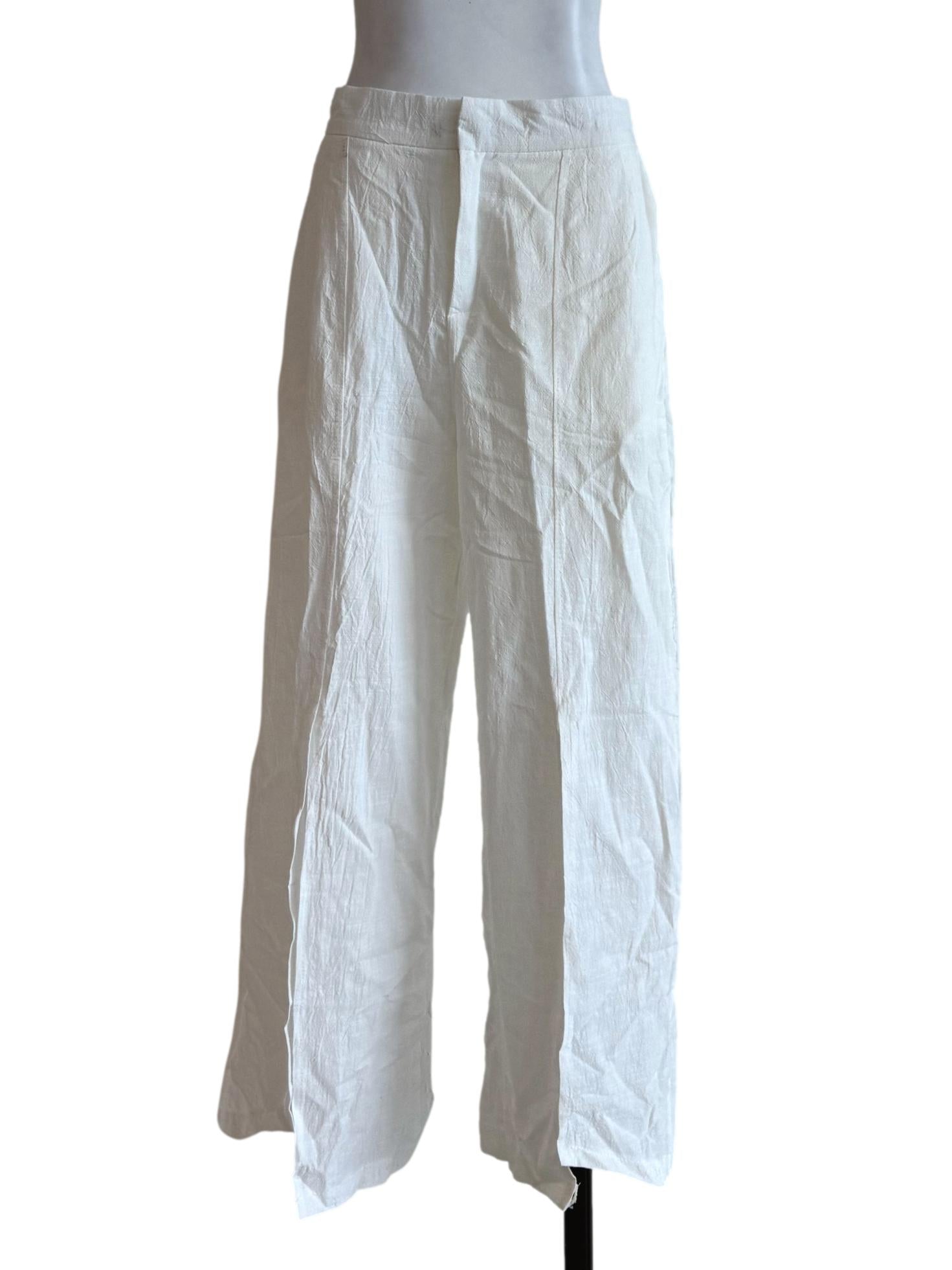 Cotton White Palazzo