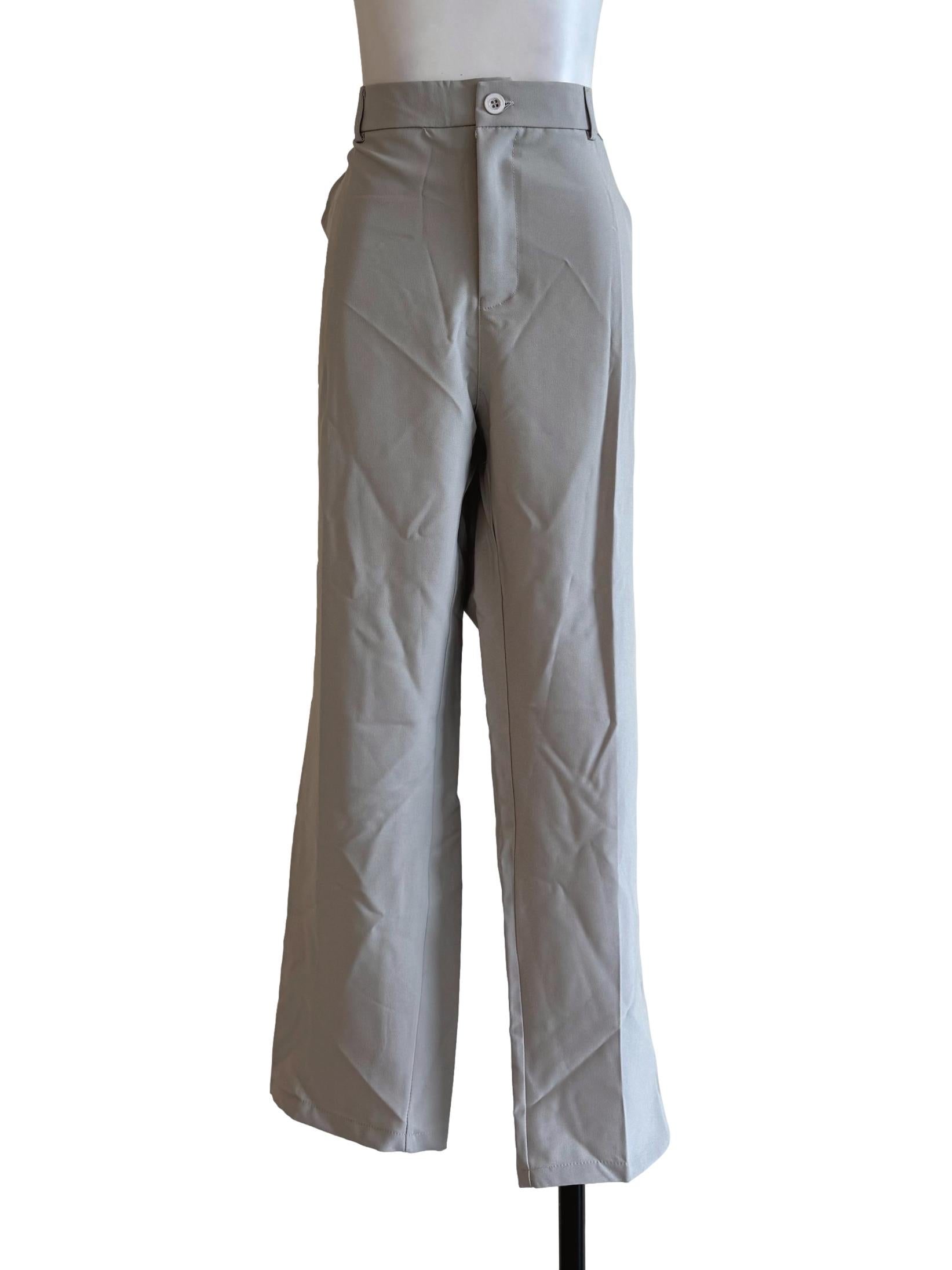 Pale Grey Formal Pants