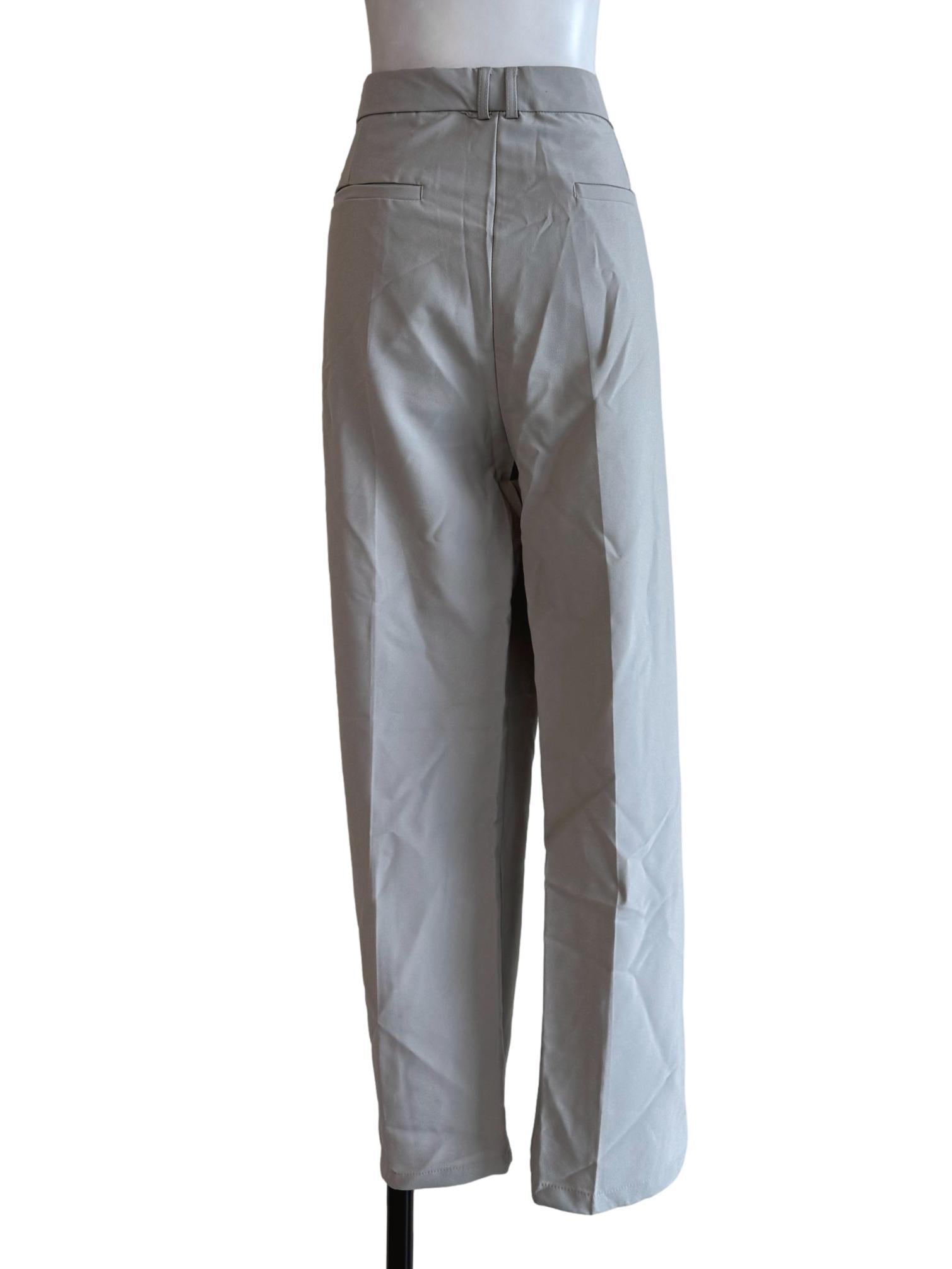Pale Grey Formal Pants